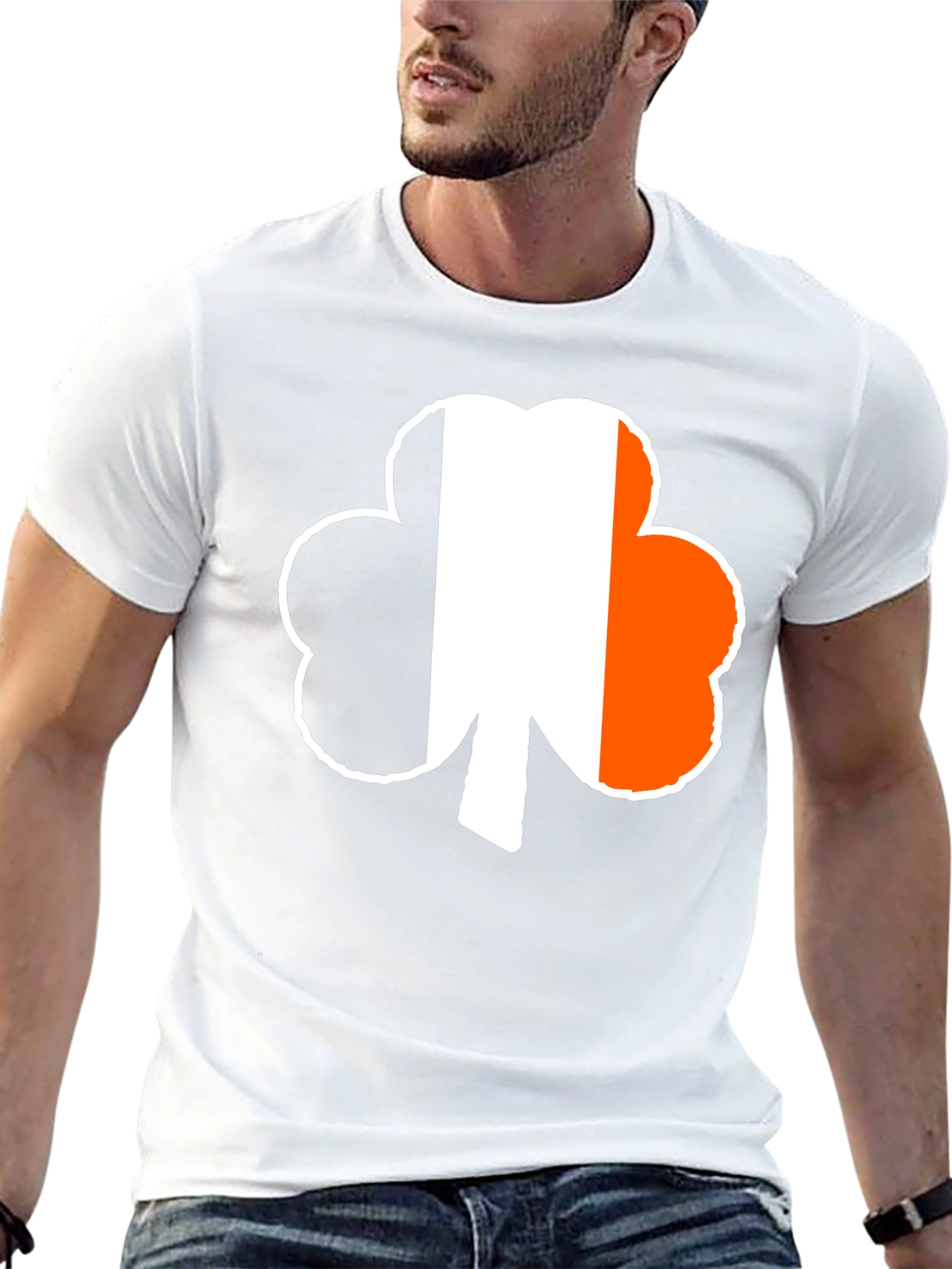 Irish Flag Shamrock T-Shirt - St. Patricks Day