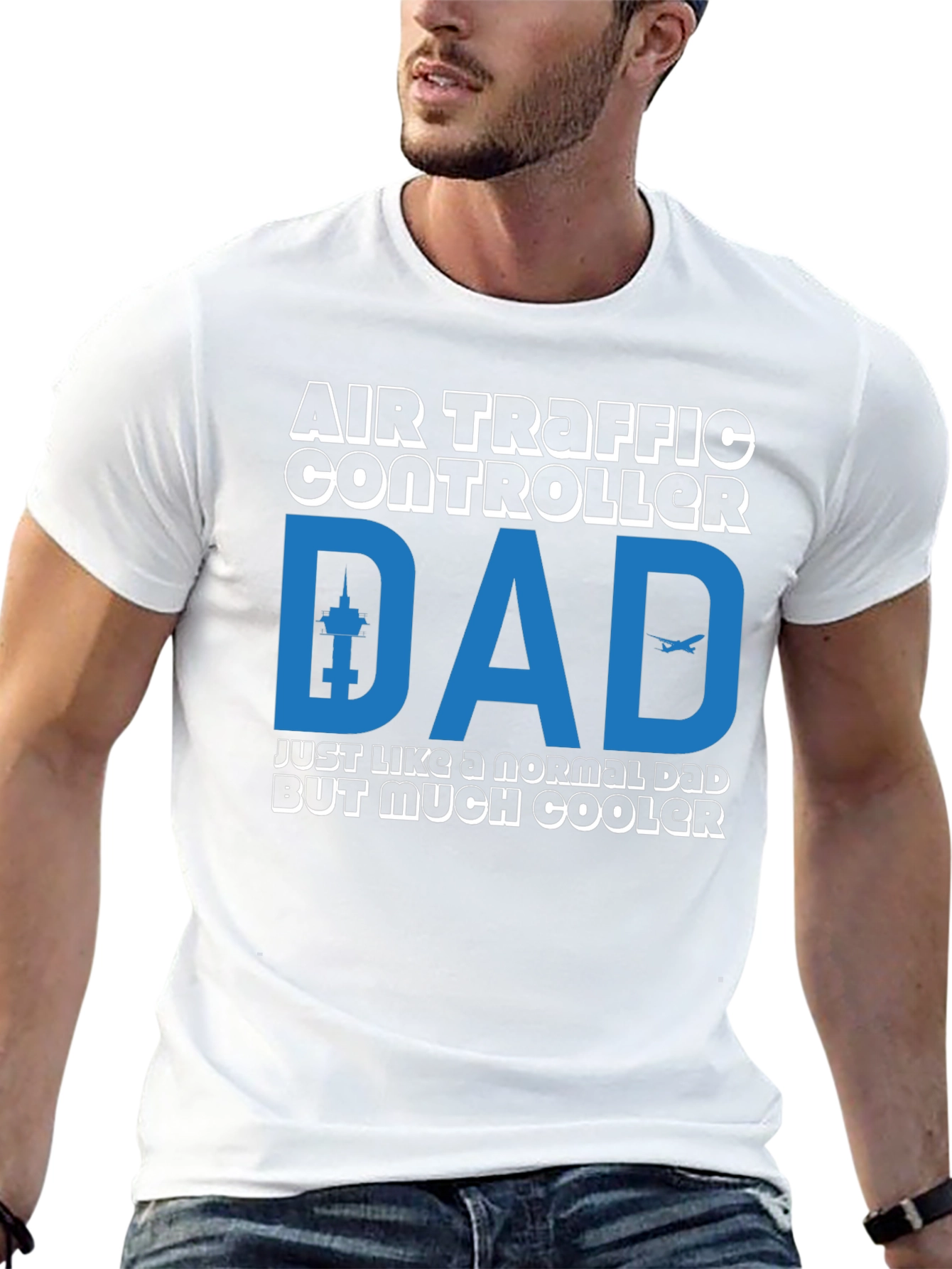 Air Traffic Controller Dad T-Shirt