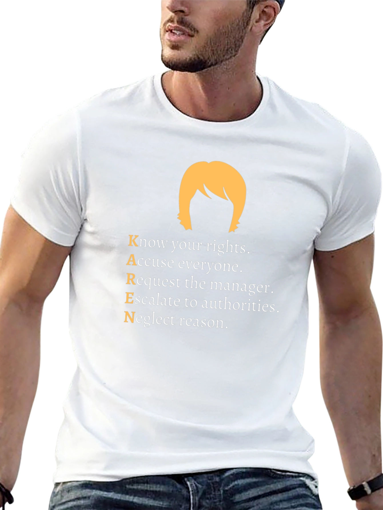 KAREN Definition T-Shirt Novelty Funny Tee