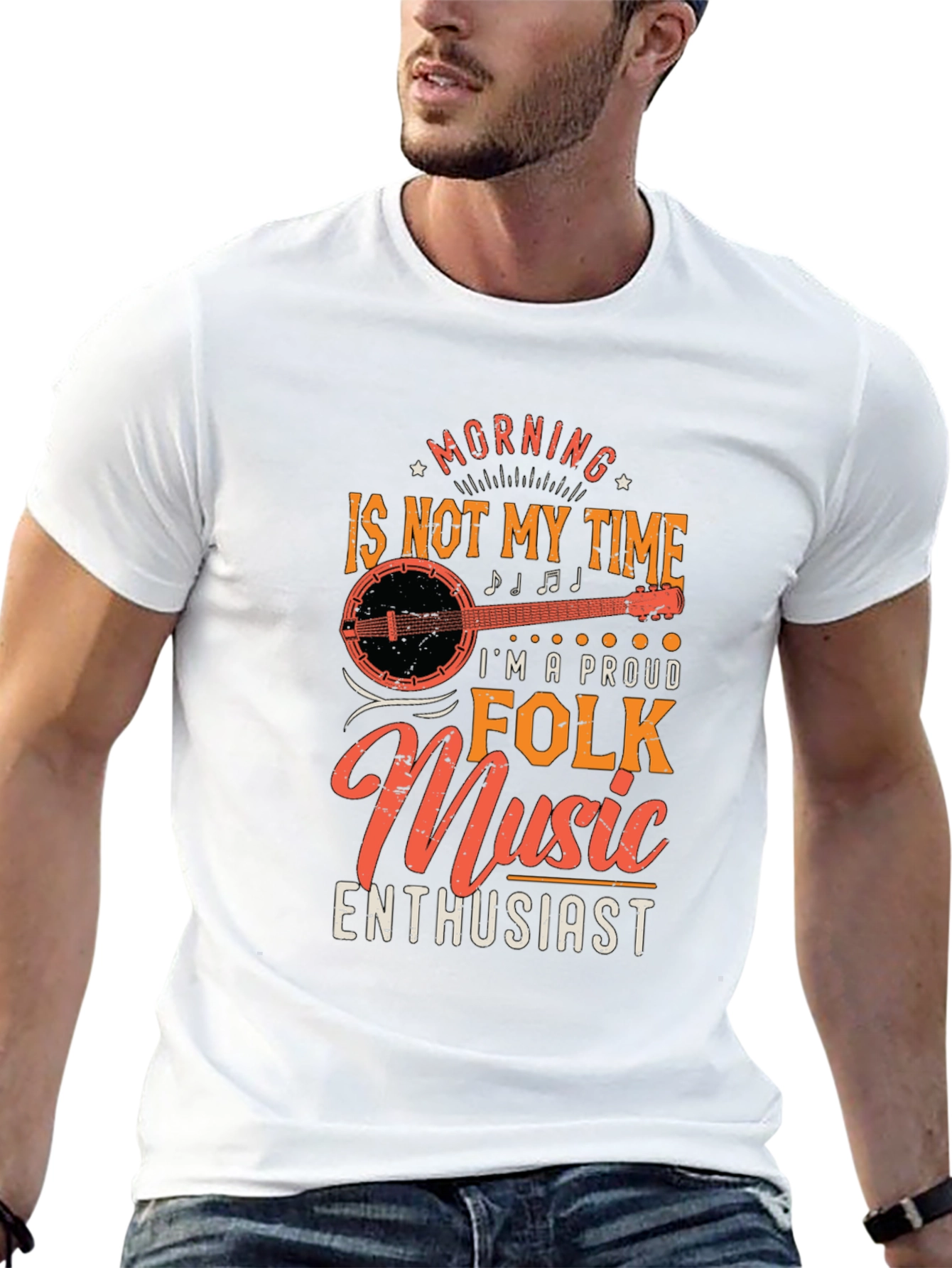 Folk Music Enthusiast T-Shirt