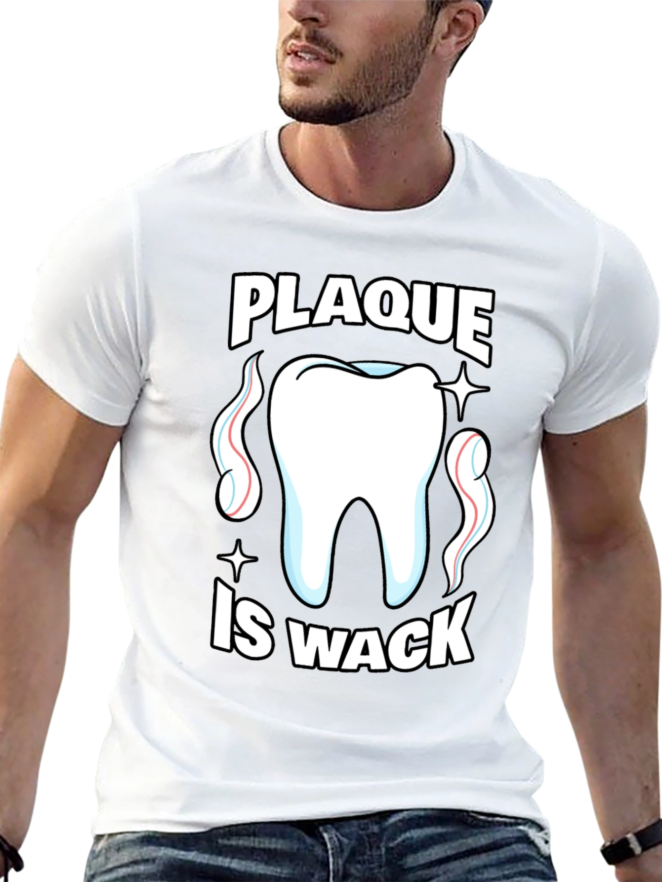Plaque Is Wack Funny Dental T-Shirt