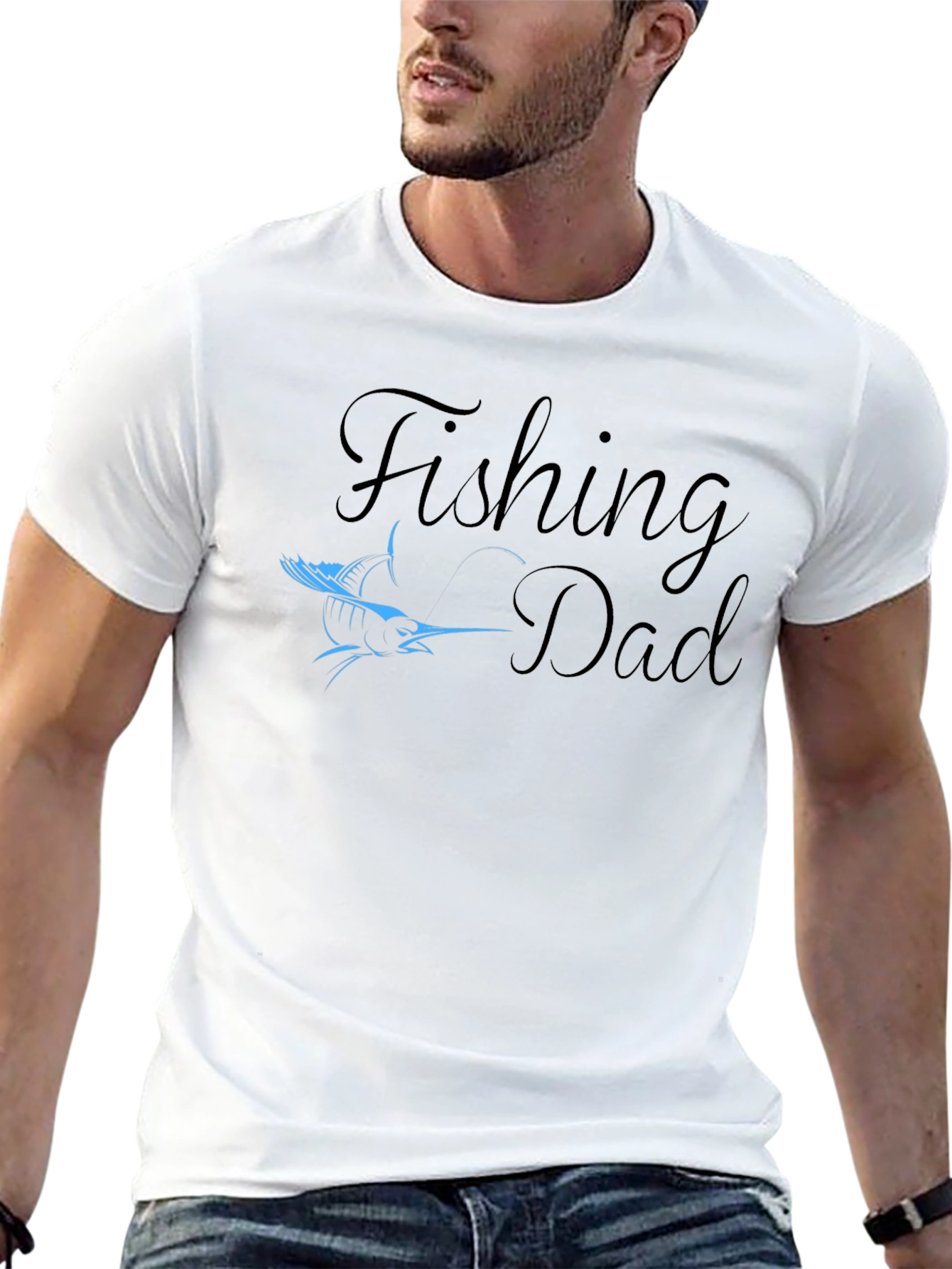 Fishing Dad T-Shirt - Stylish Angler Gift