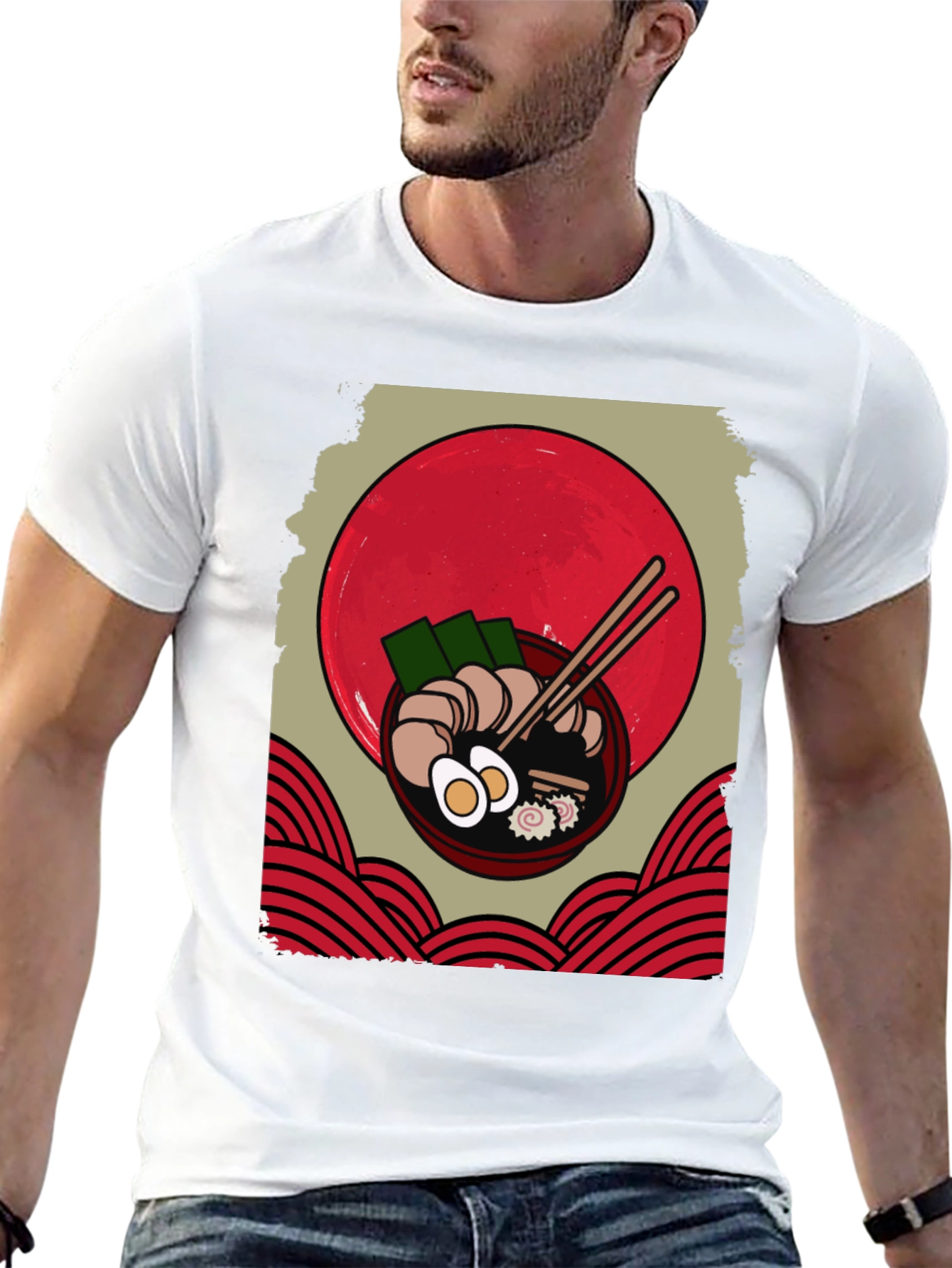 Ramen T-Shirt: Japanese Noodle Soup Graphic Tee