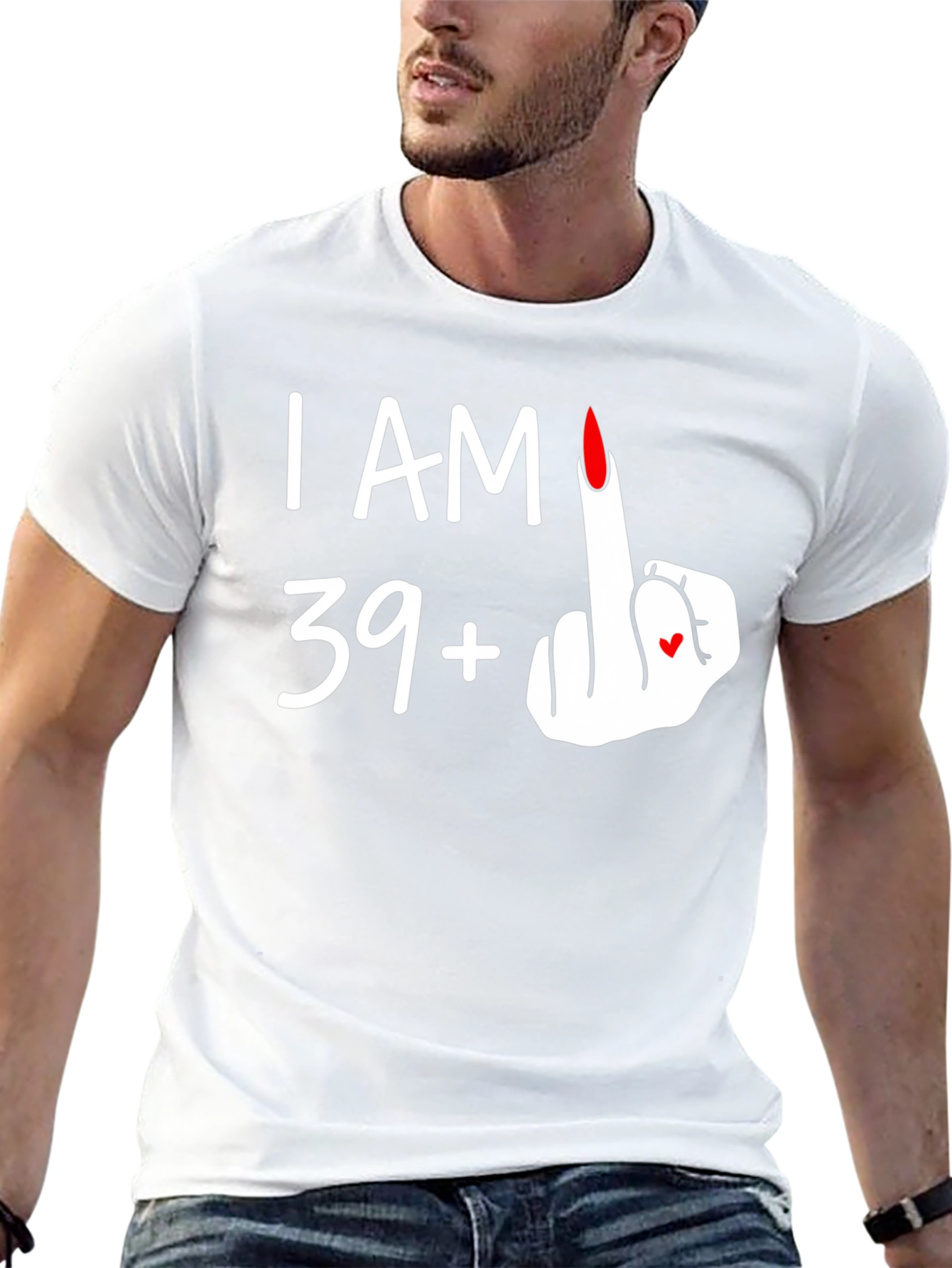 I AM 39+1 T-Shirt - Funny Birthday Tee