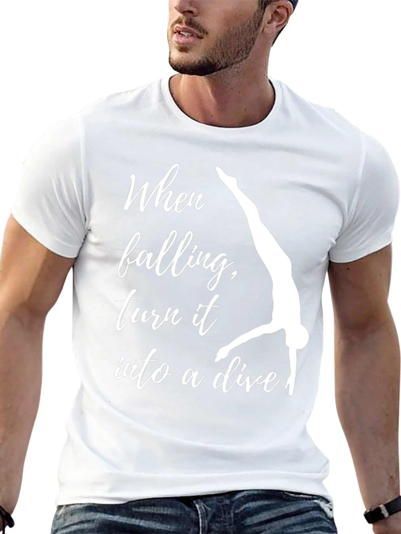 Falling Into A Dive T-Shirt