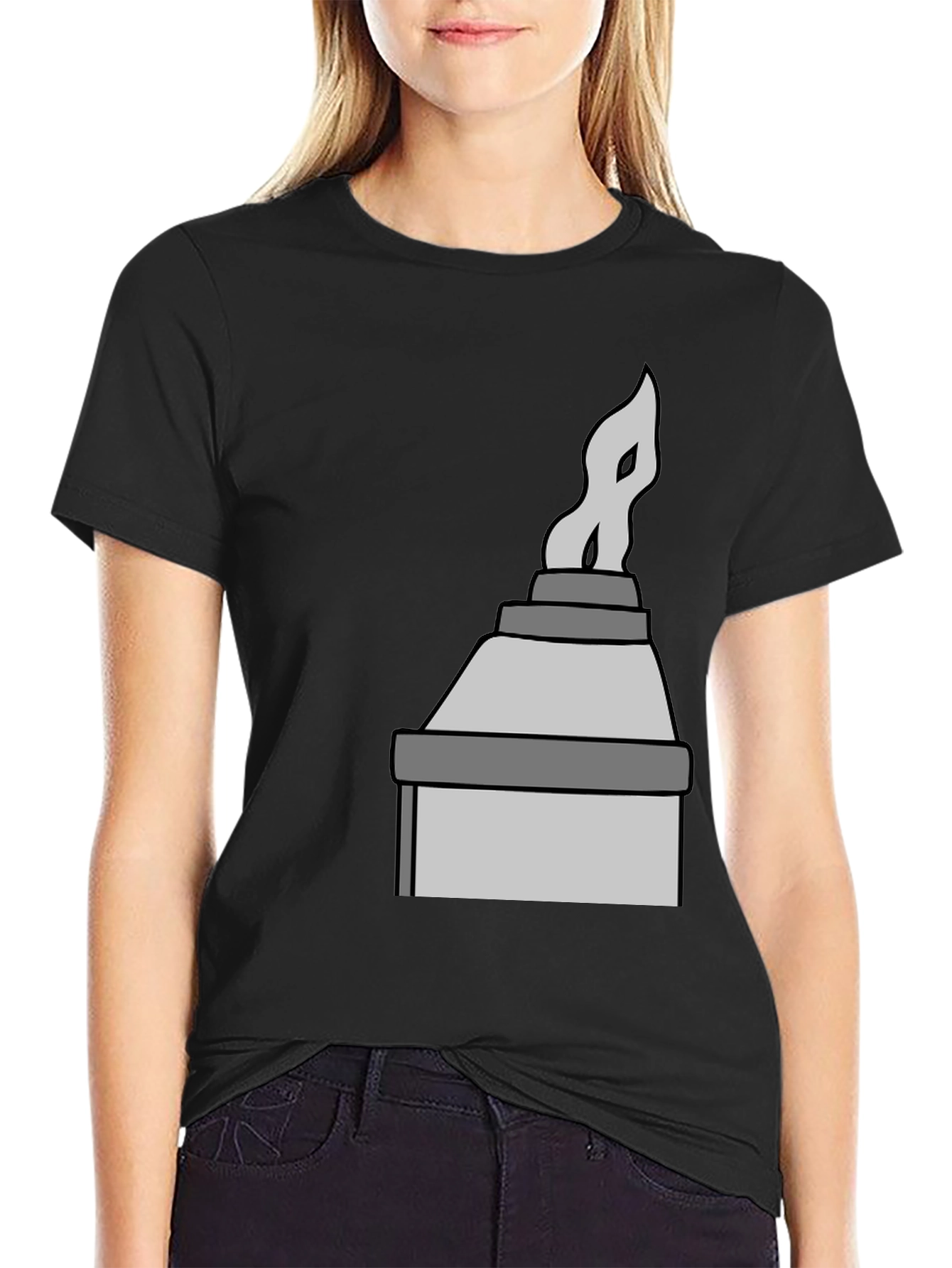 Stylized Chimney Stack Tee