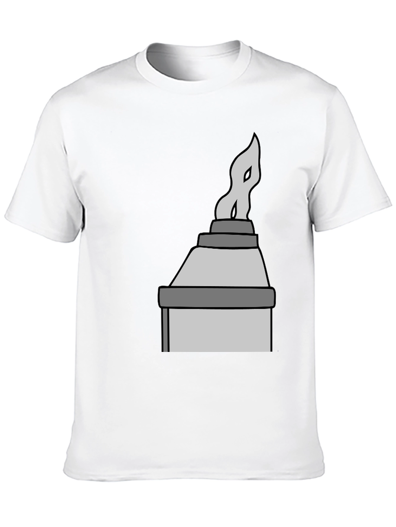 Stylized Chimney Stack Tee