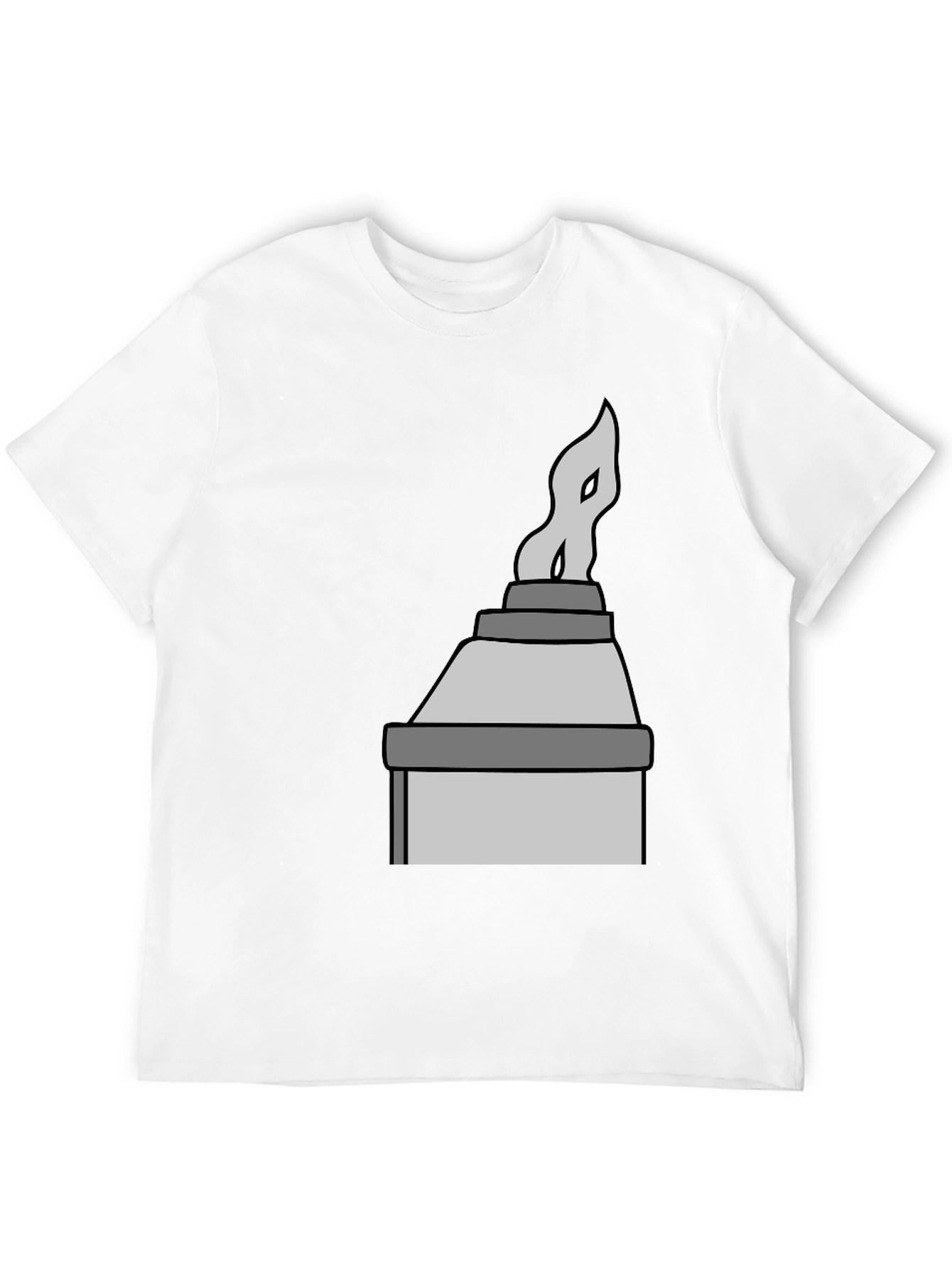 Stylized Chimney Stack Tee