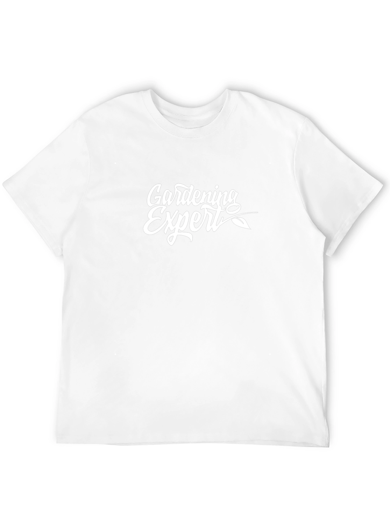 Gardening Expert T-Shirt - Black Cotton Tee
