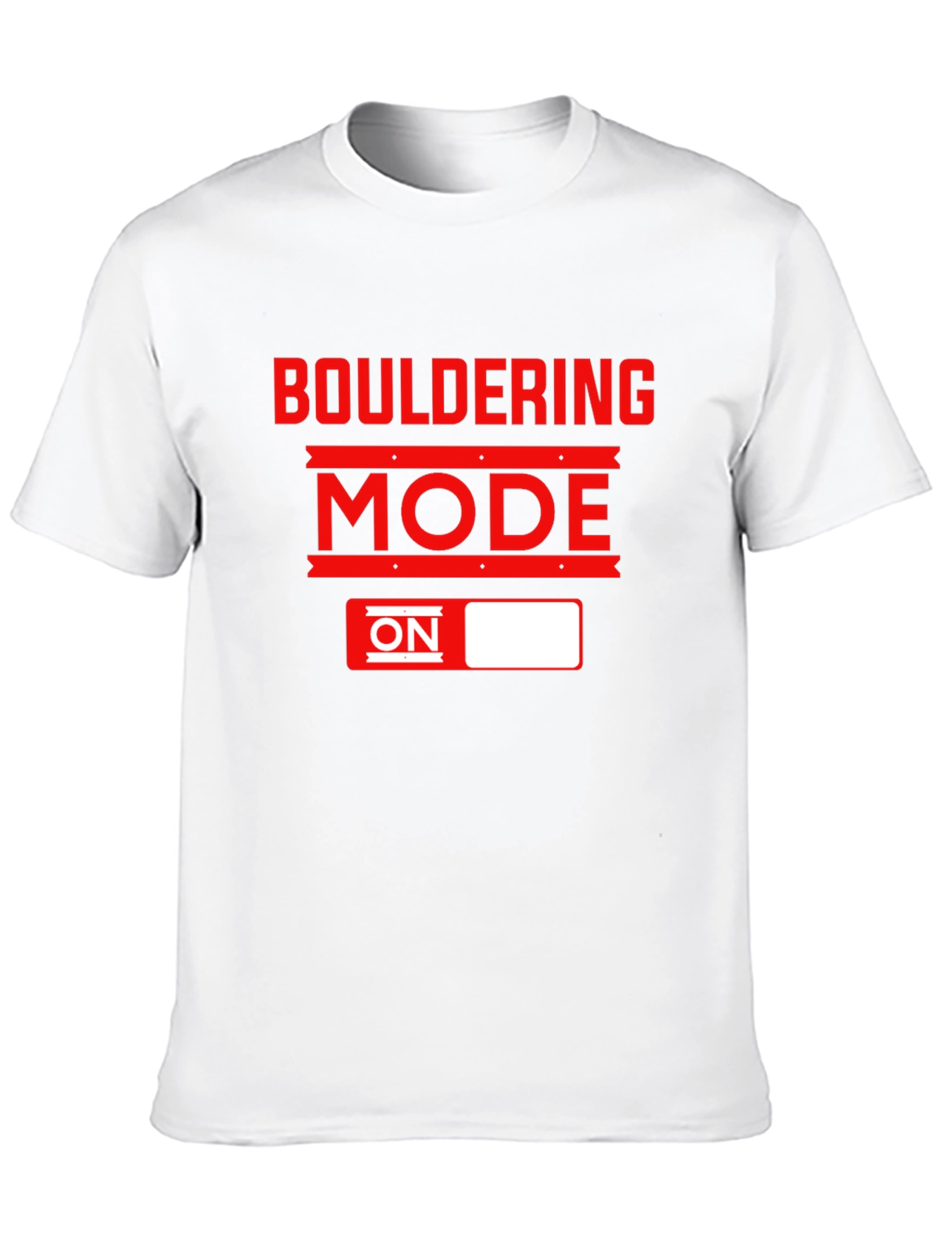 Bouldering Mode ON T-Shirt - Black