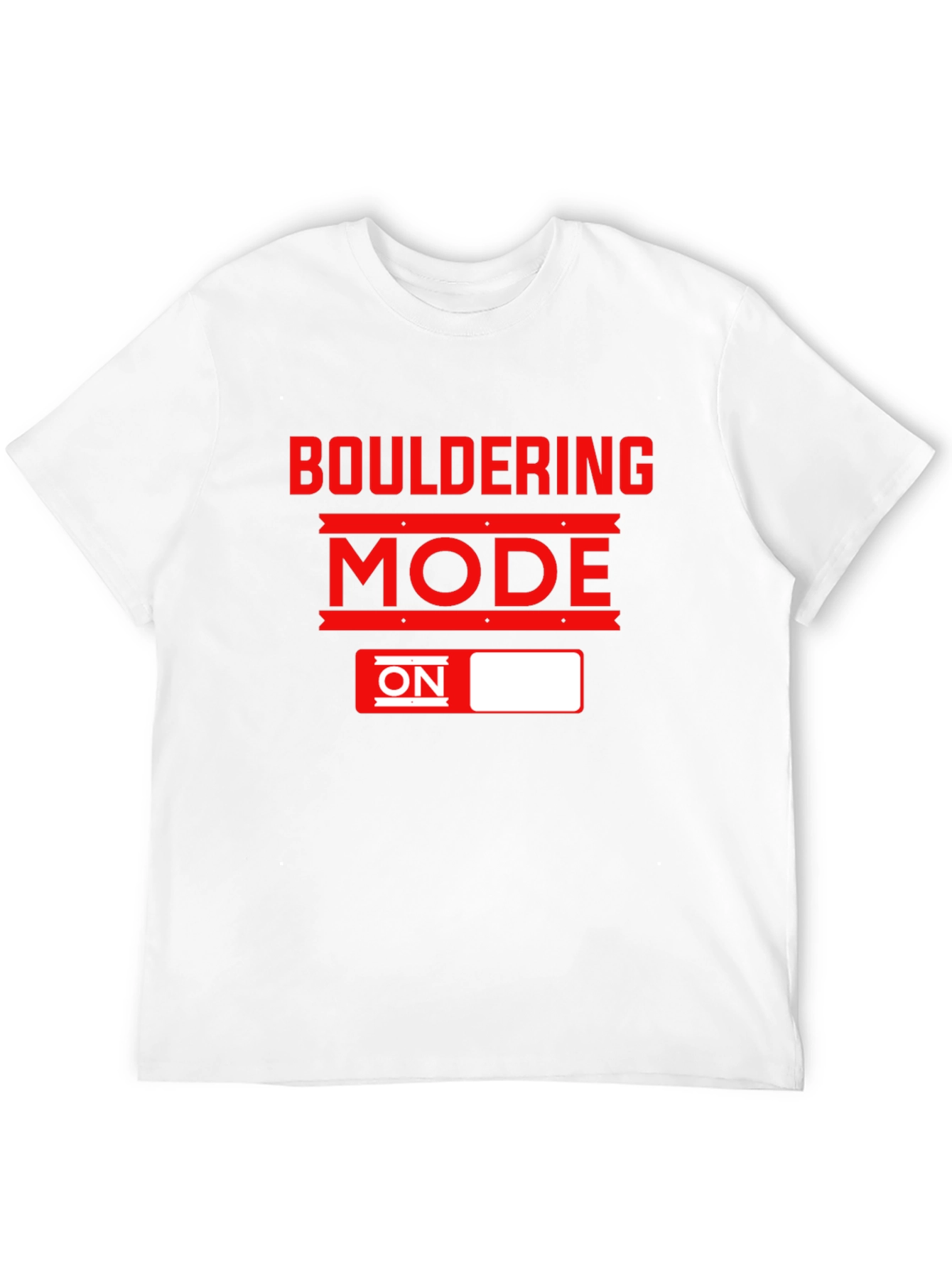 Bouldering Mode ON T-Shirt - Black