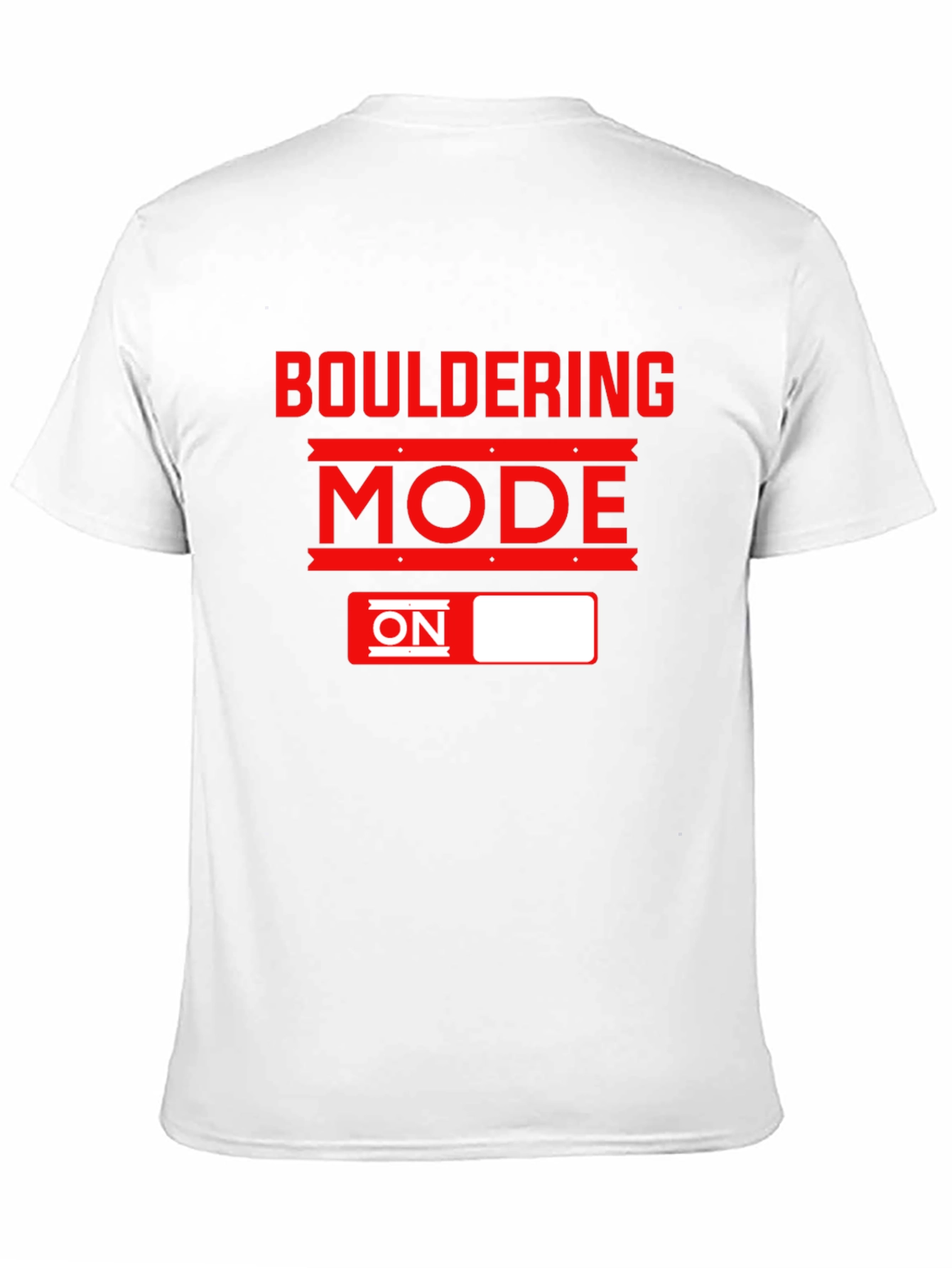 Bouldering Mode ON T-Shirt - Black