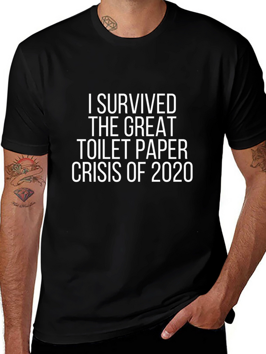 I Survived Toilet Paper Crisis 2020 T-Shirt