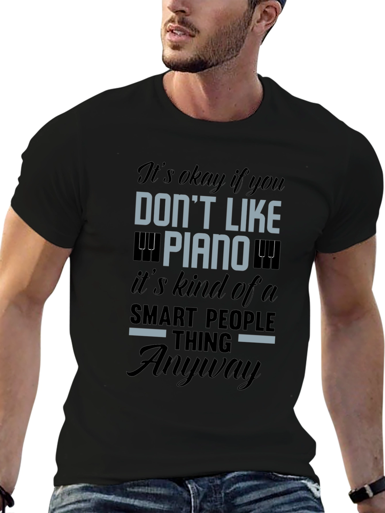 Piano Smart People T-Shirt