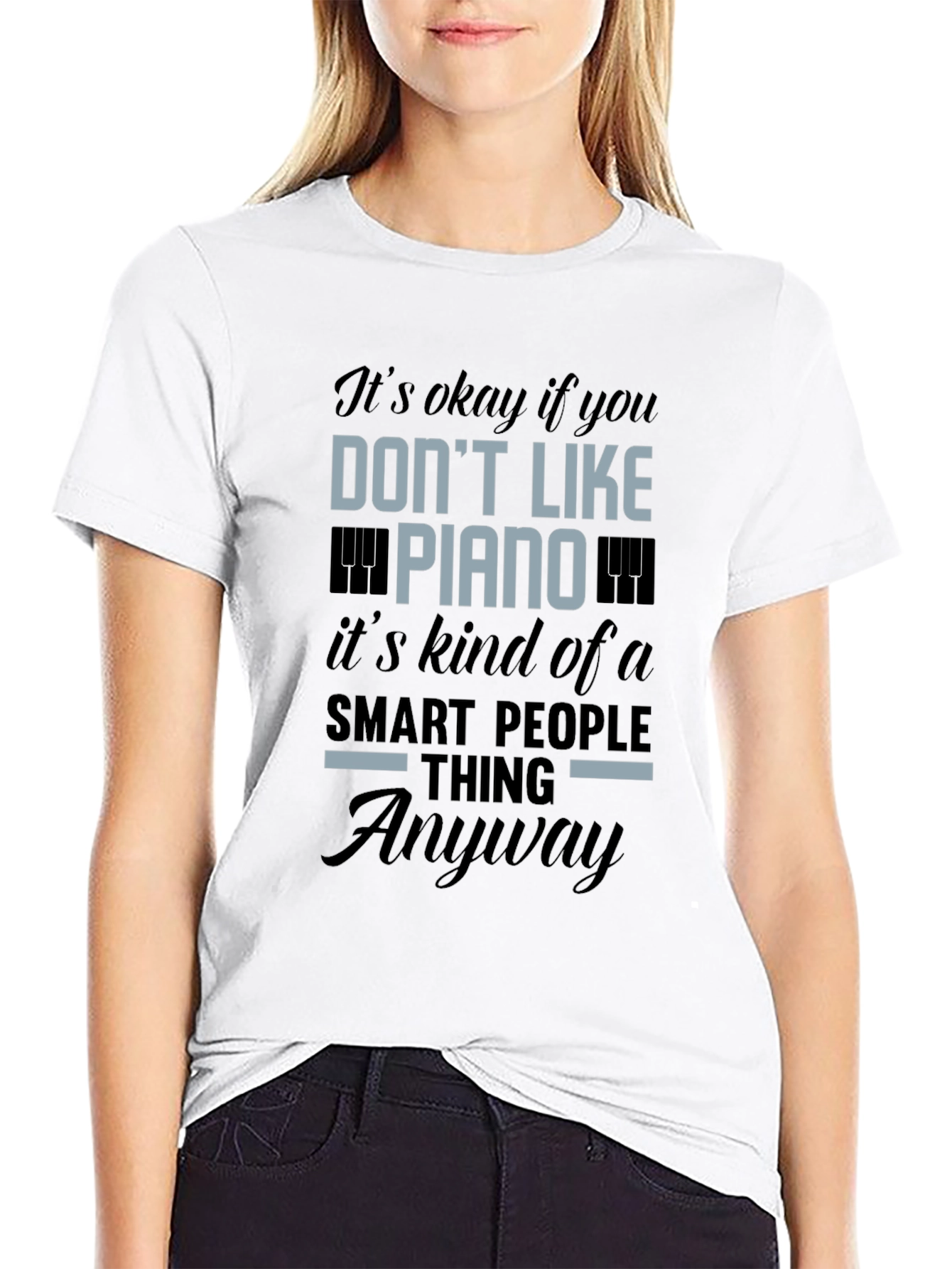 Piano Smart People T-Shirt