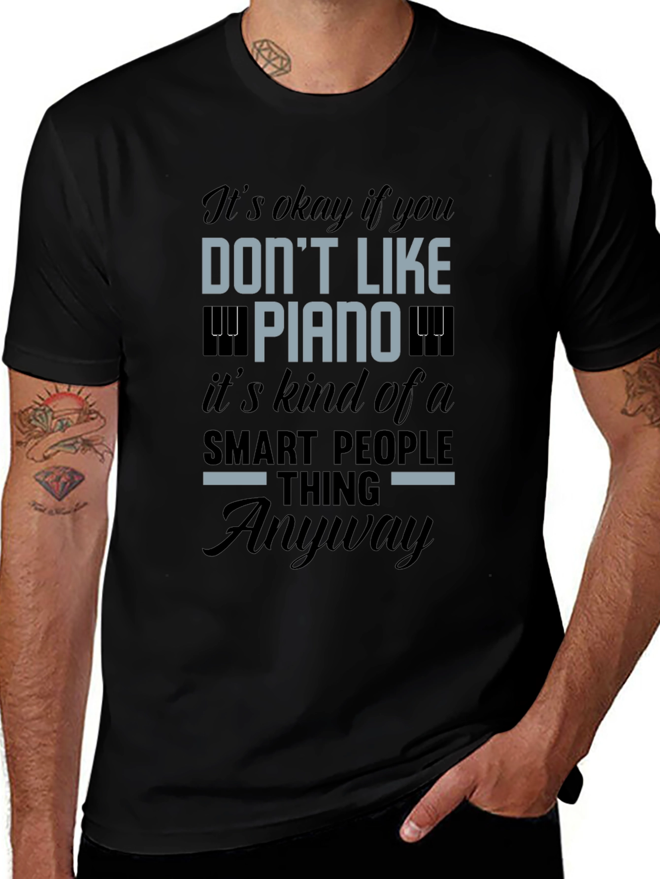 Piano Smart People T-Shirt