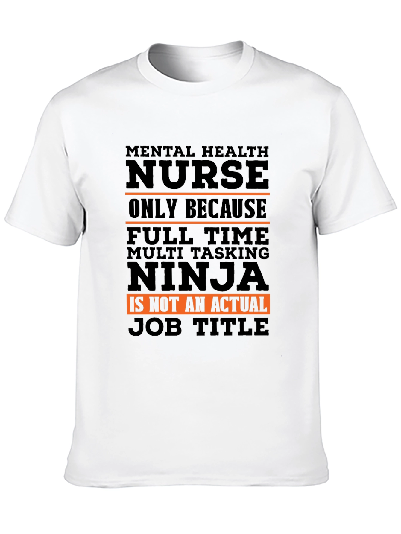 Mental Health Nurse Ninja T-Shirt