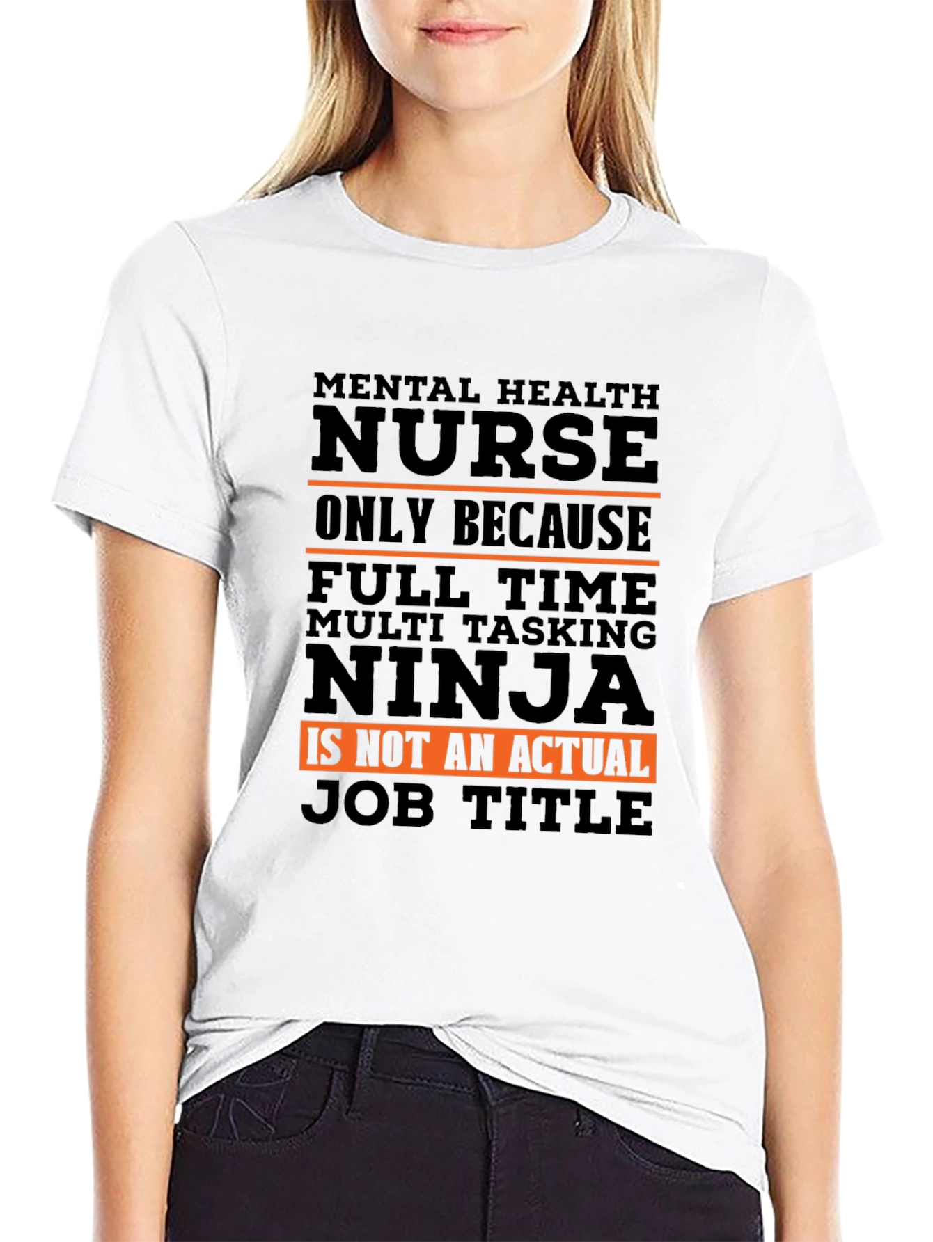 Mental Health Nurse Ninja T-Shirt