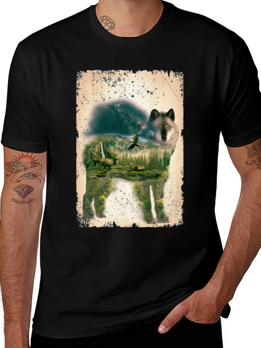 Wolf Wilderness Graphic Tee