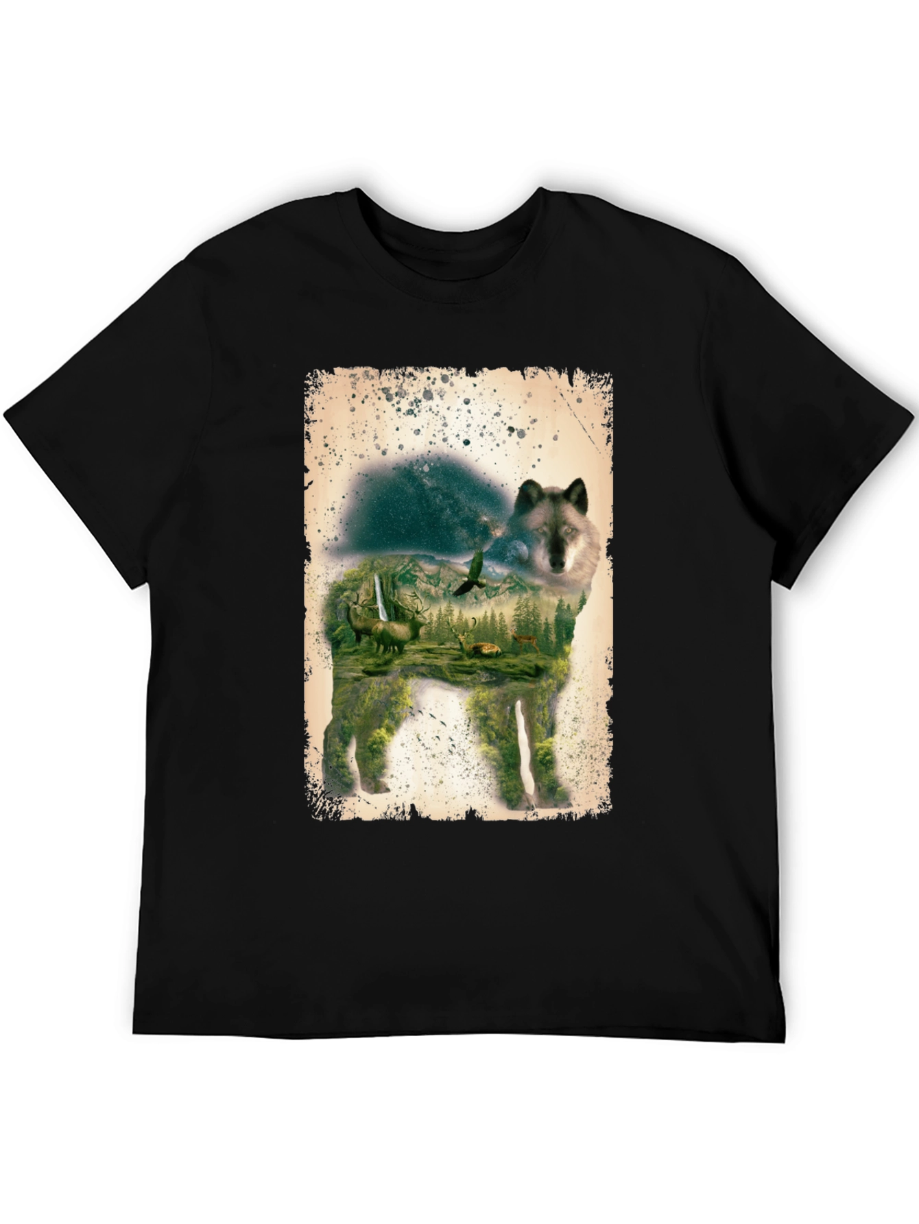 Wolf Wilderness Graphic Tee