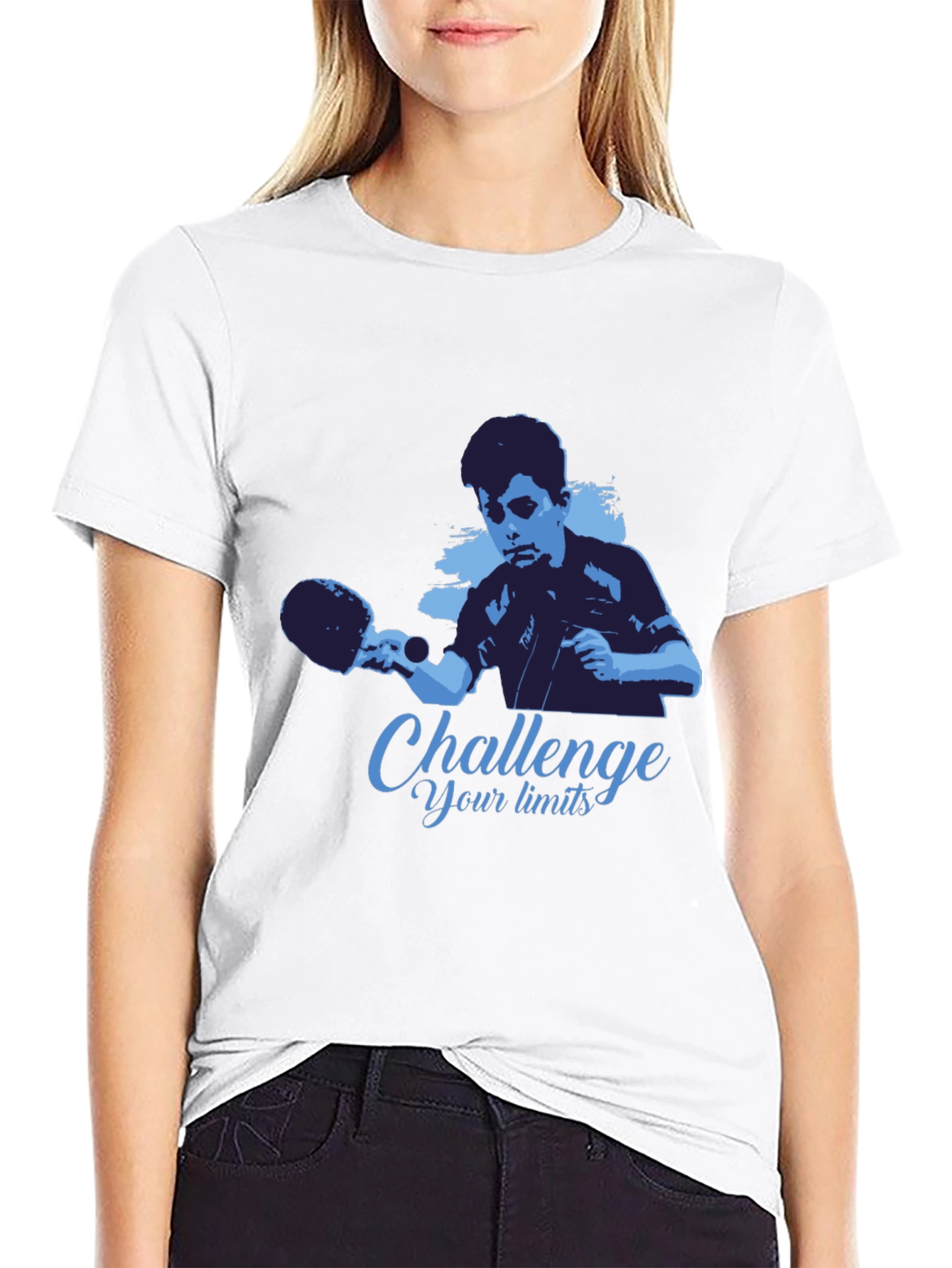 Challenge Your Limits Black T-Shirt