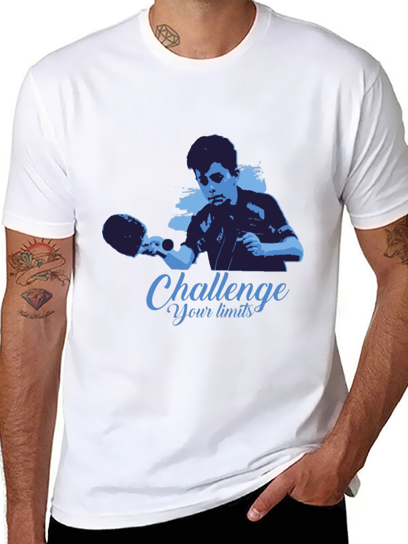Challenge Your Limits Black T-Shirt