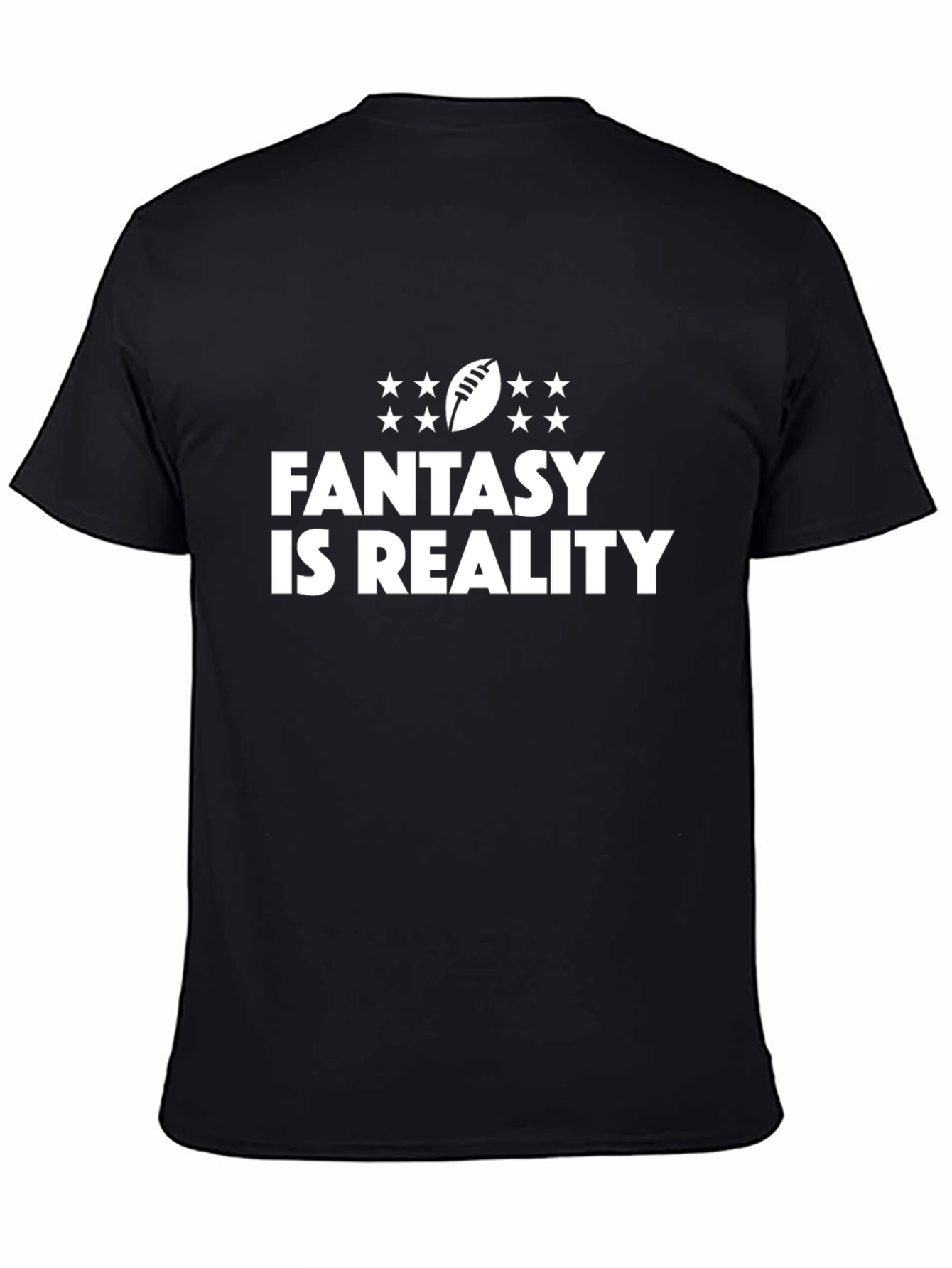 Fantasy is Reality Black T-Shirt