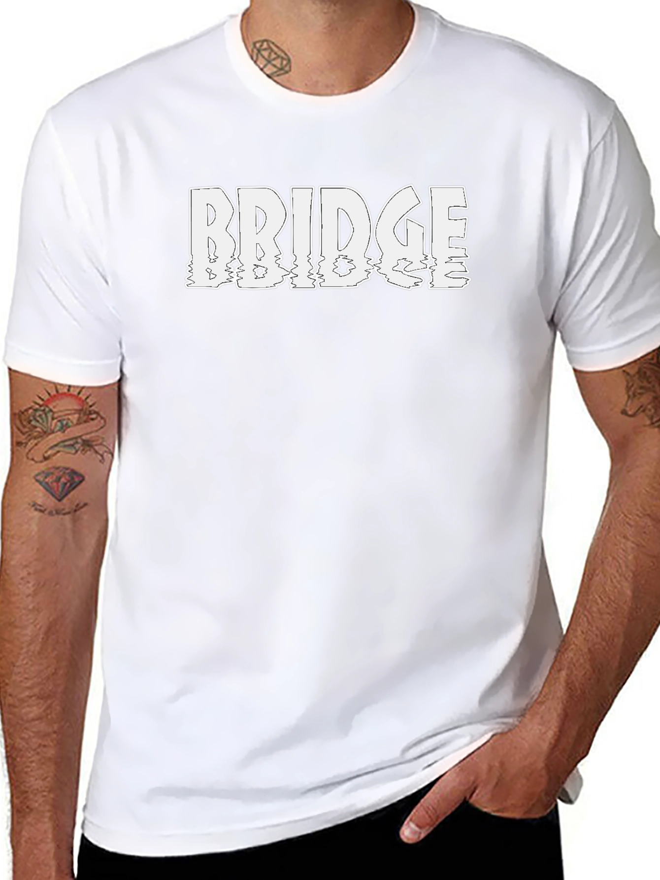Bridge T-Shirt - Cool Graphic Tee