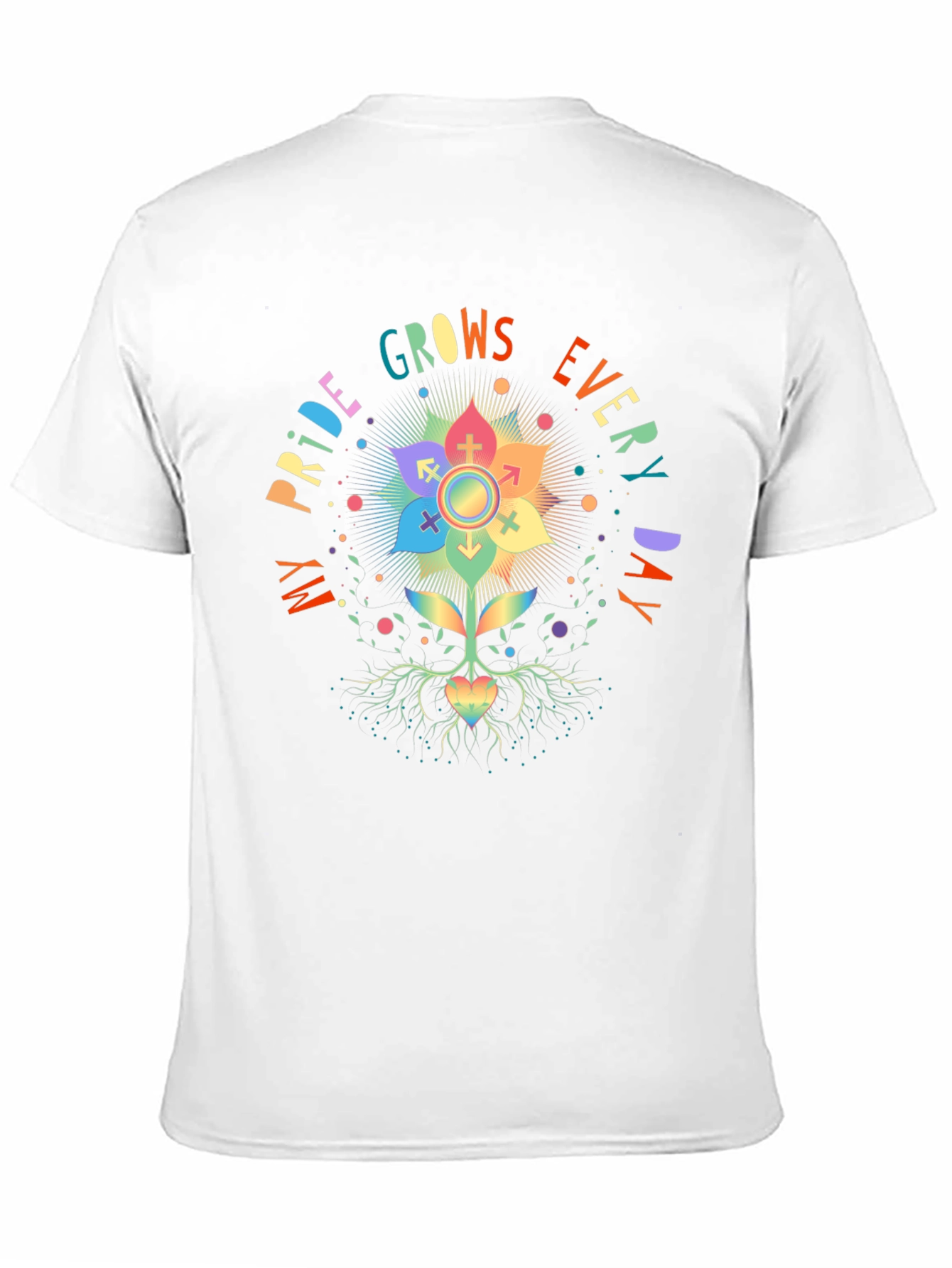 Pride Grows Everyday LGBTQ+ T-Shirt