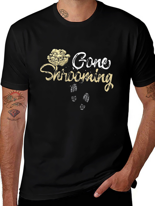 Gone Shrooming Graphic Tee - Mushroom Lover