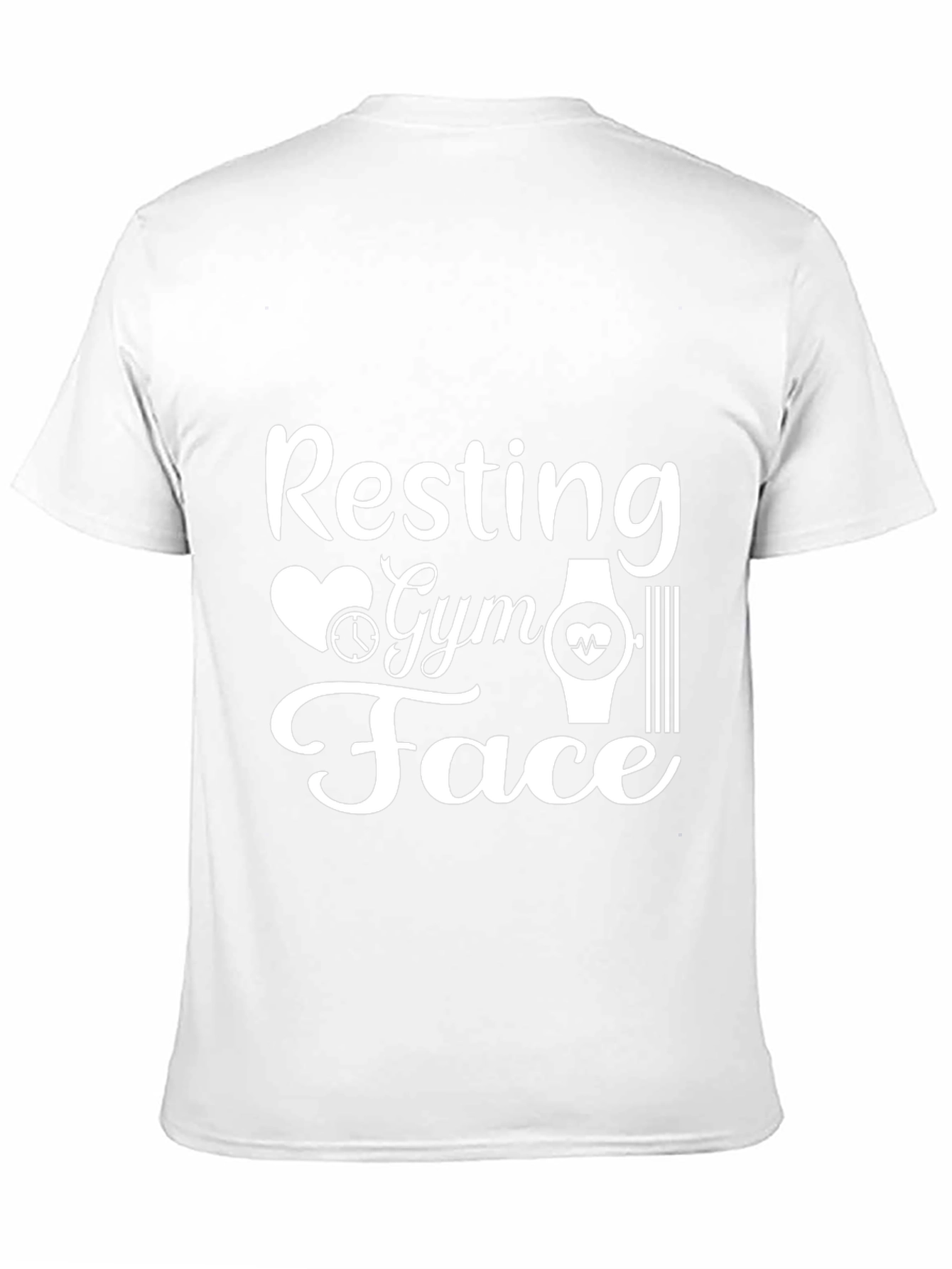Resting Gym Face Black T-Shirt