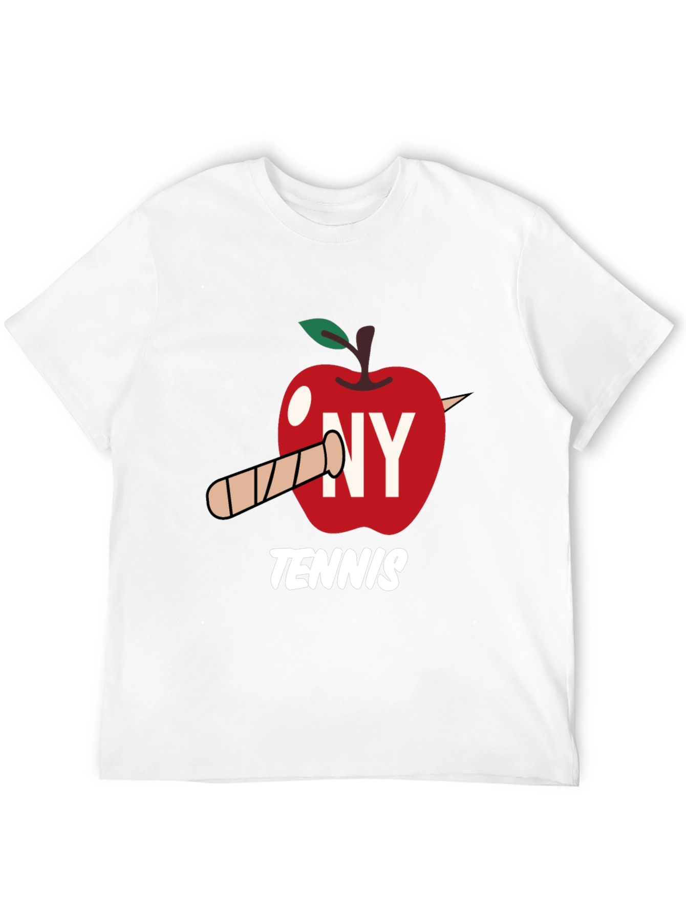 NY Tennis Graphic Tee - Big Apple Love