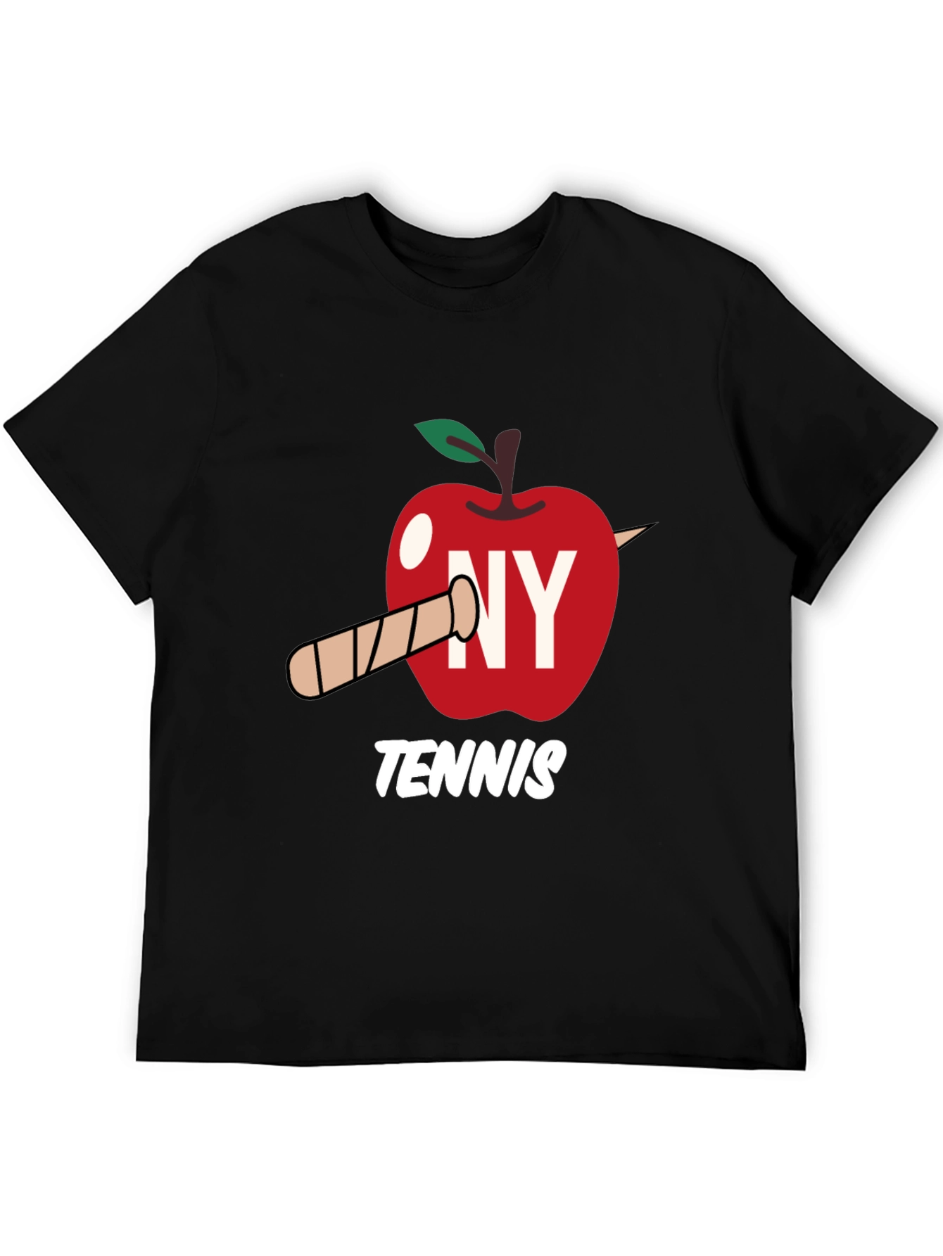 NY Tennis Graphic Tee - Big Apple Love