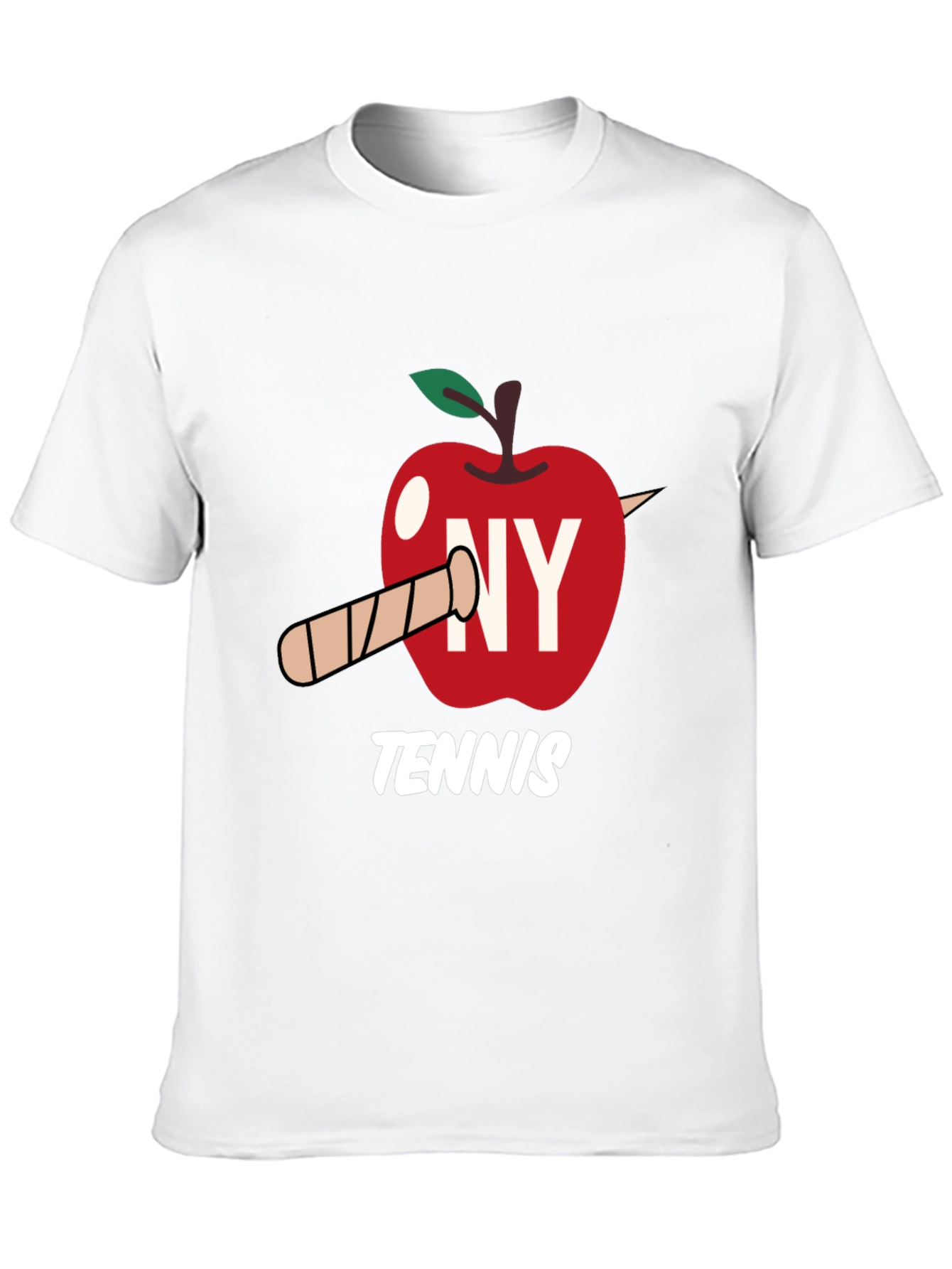 NY Tennis Graphic Tee - Big Apple Love