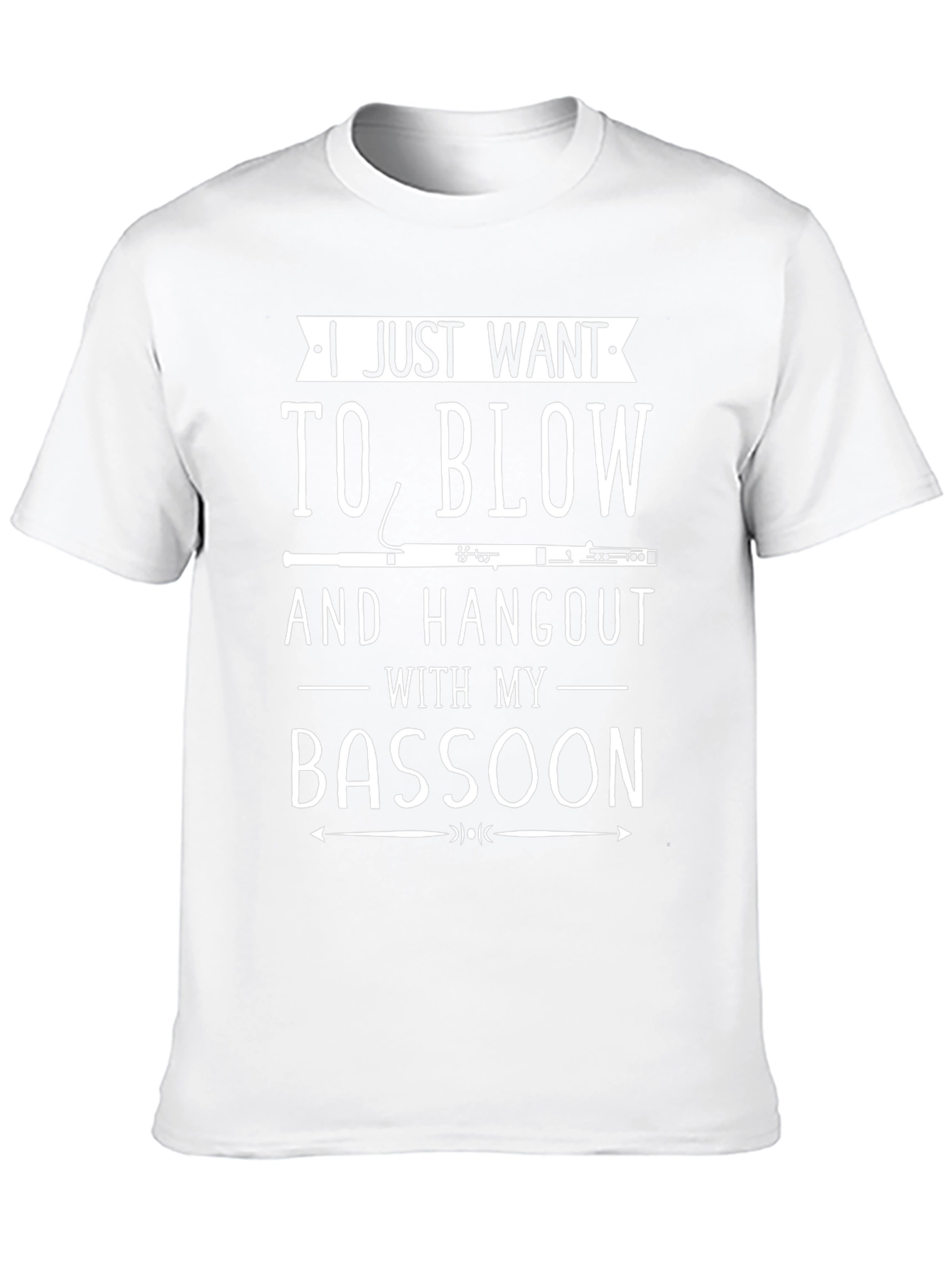 Bassoon Player T-Shirt: Blow & Hangout Tee