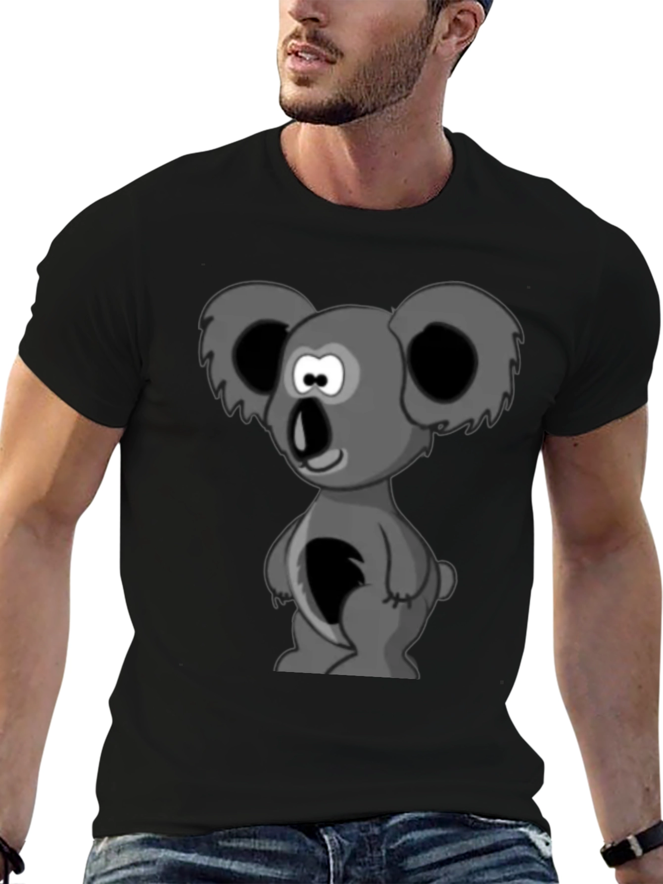 Koala Bear Graphic T-Shirt - Soft Cotton Blend