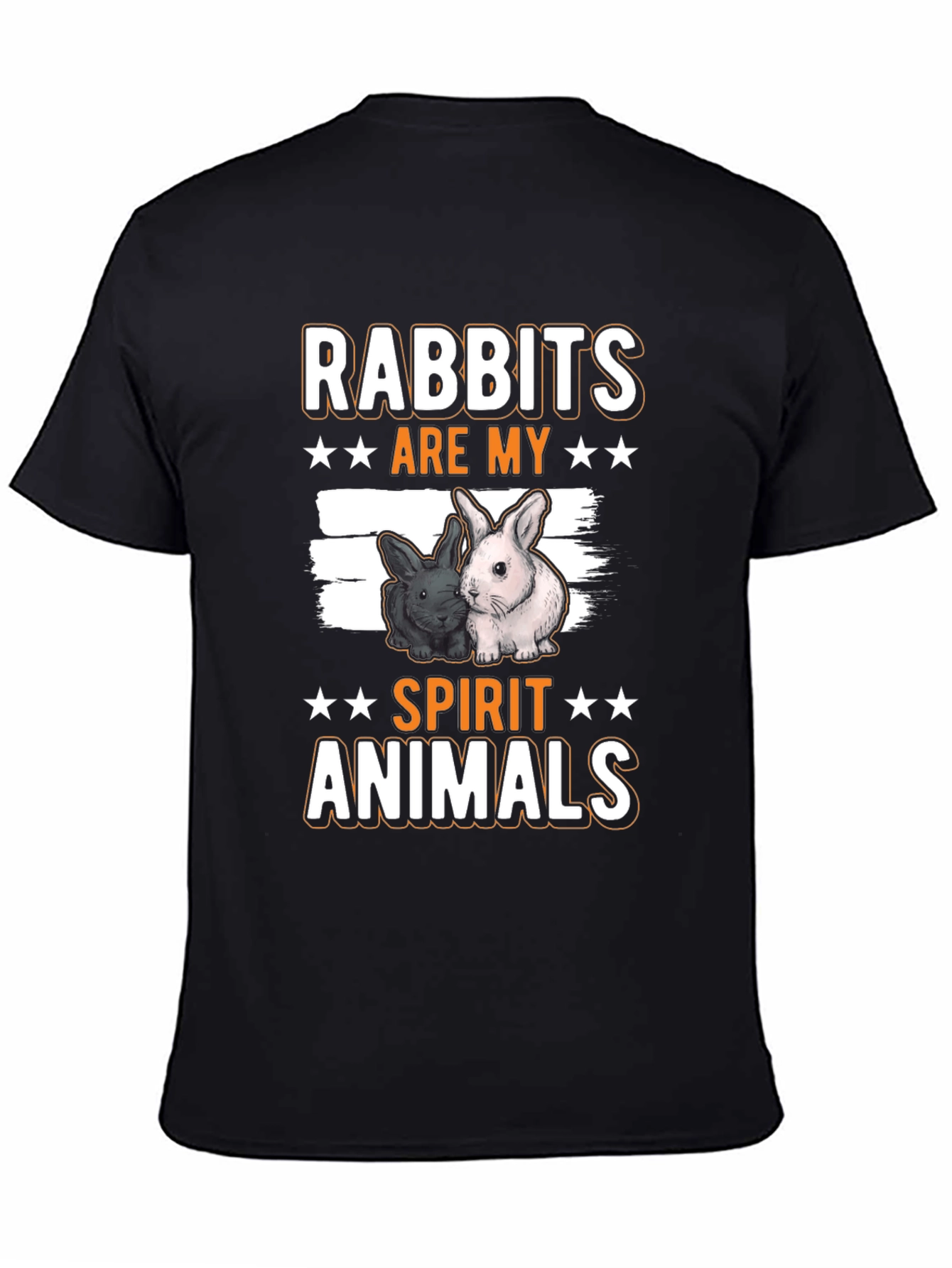 Rabbits Are My Spirit Animals Graphic T-Shirt