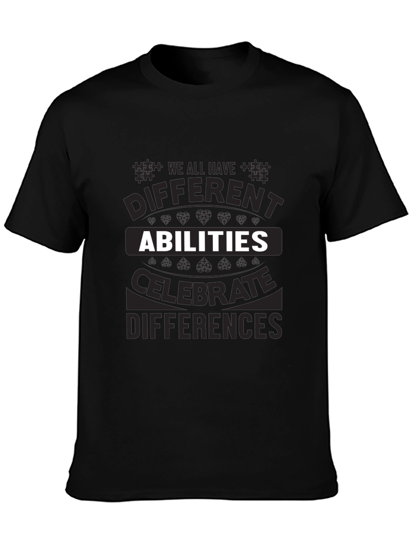 Abilities Celebrate Differences Graphic T-Shirt