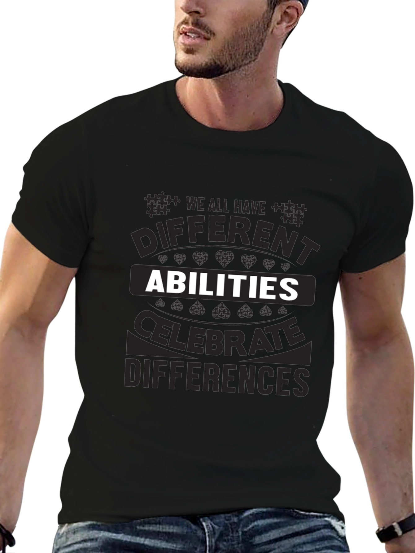 Abilities Celebrate Differences Graphic T-Shirt