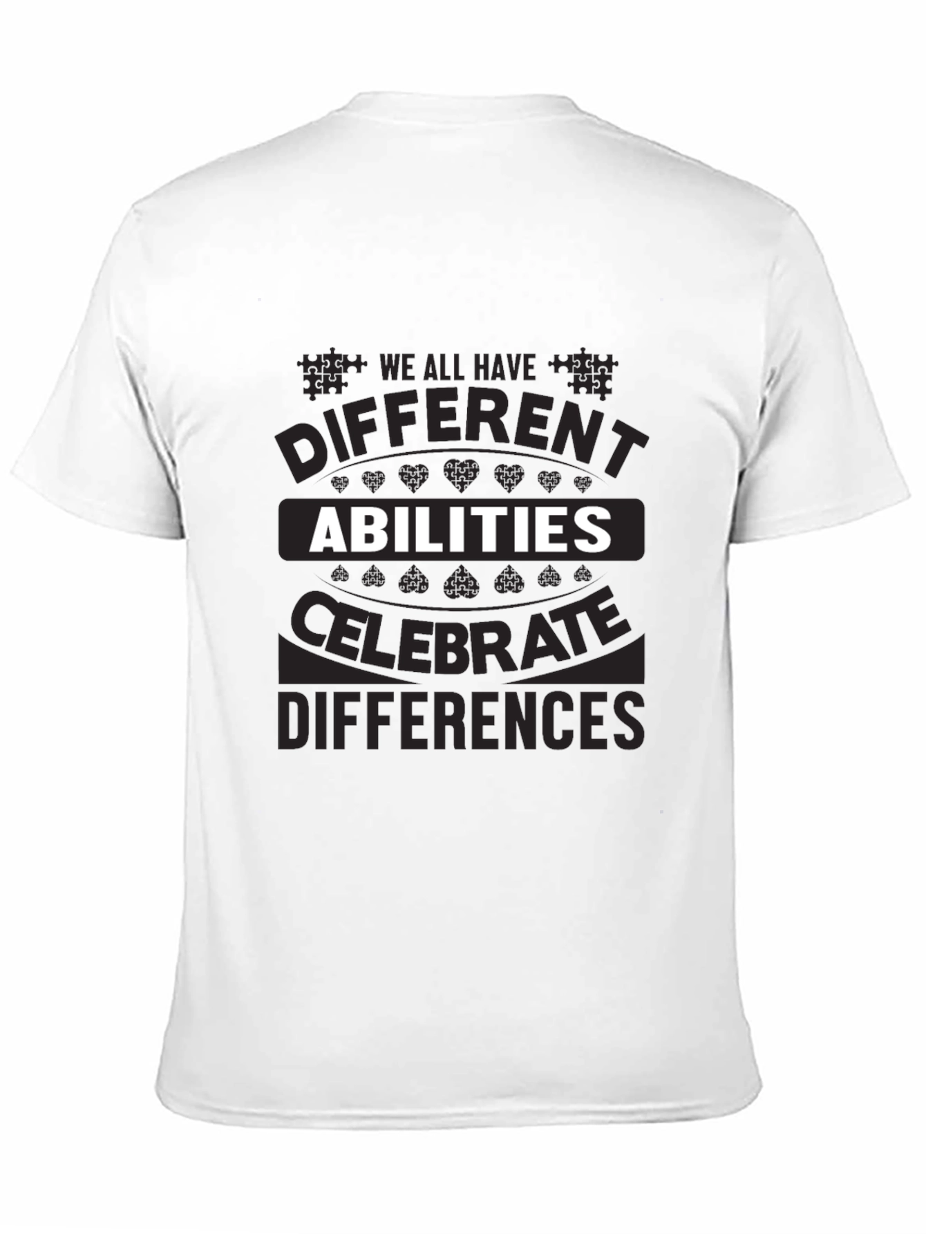 Abilities Celebrate Differences Graphic T-Shirt