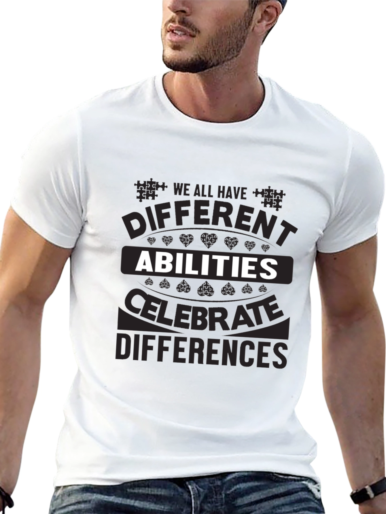 Abilities Celebrate Differences Graphic T-Shirt