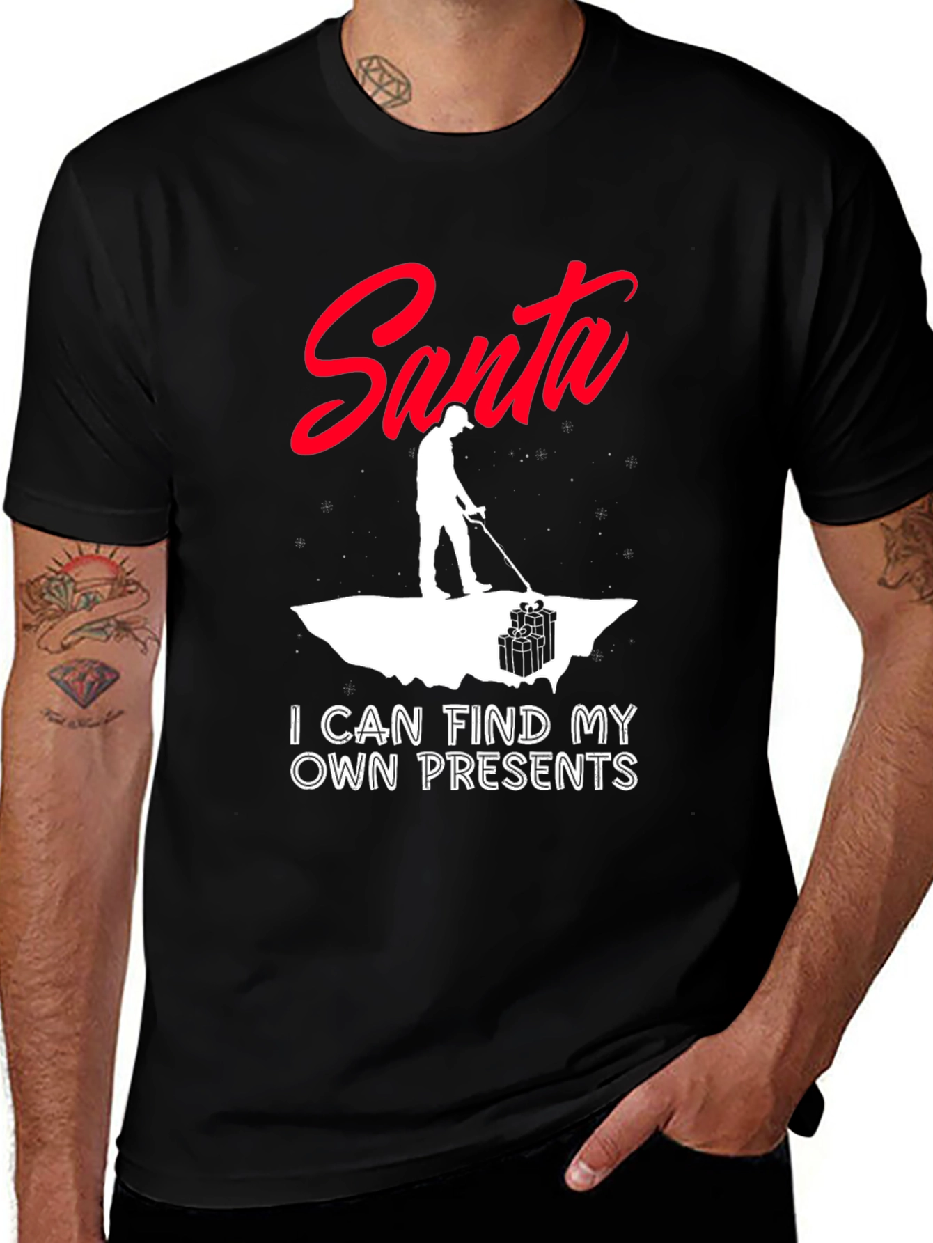 Santa Finds His Own Presents T-Shirt