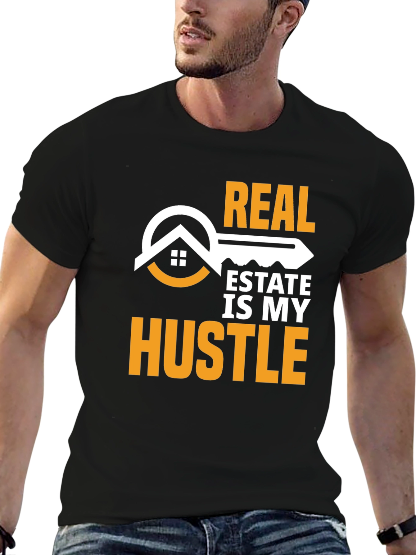 Real Estate Hustle Graphic Tee
