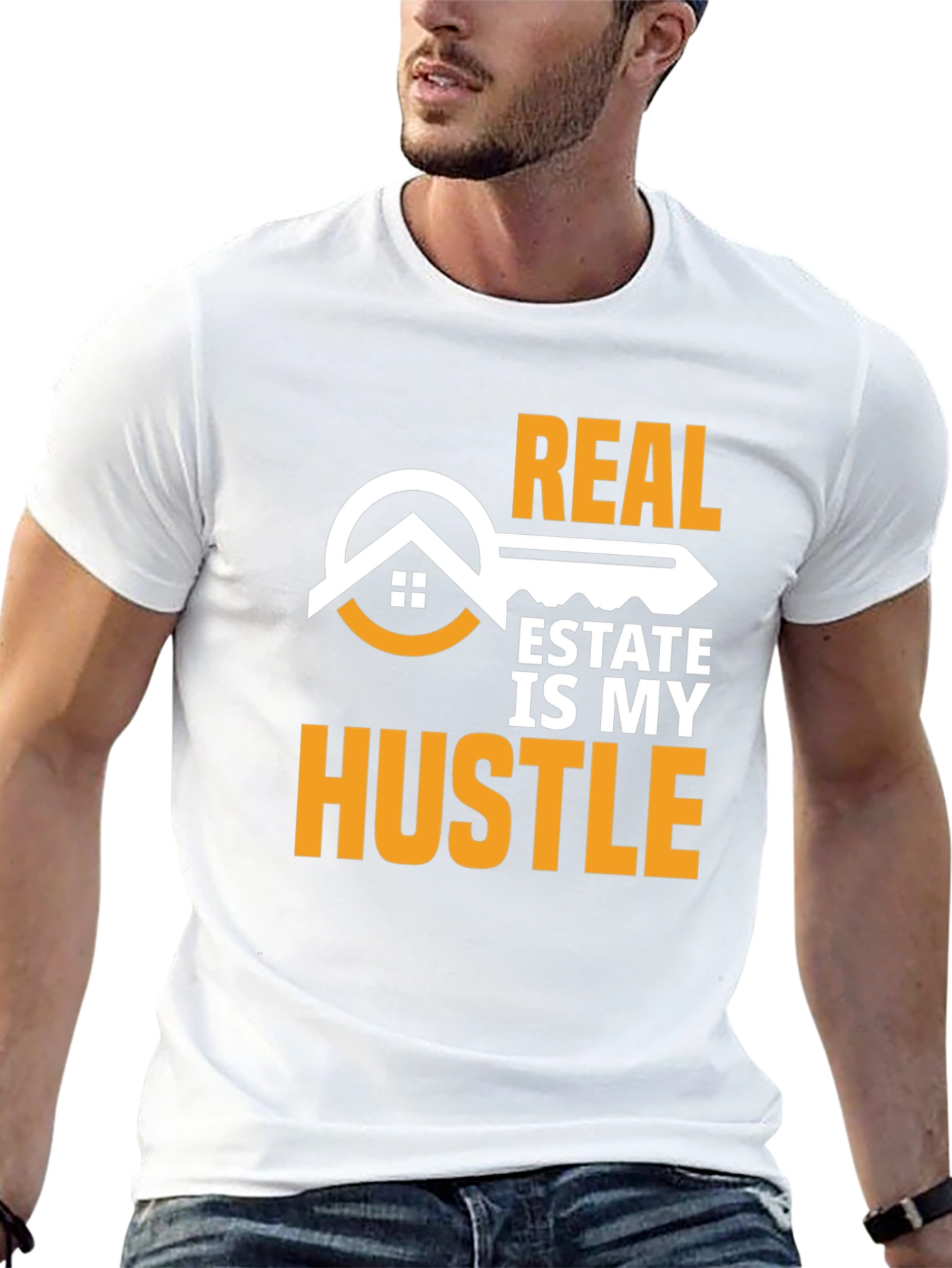 Real Estate Hustle Graphic Tee