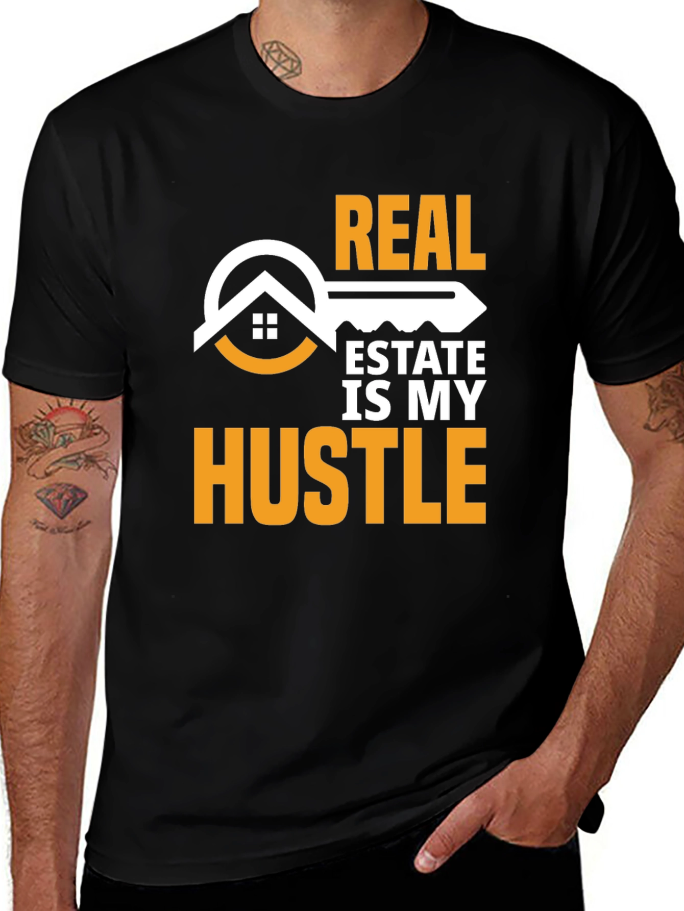 Real Estate Hustle Graphic Tee