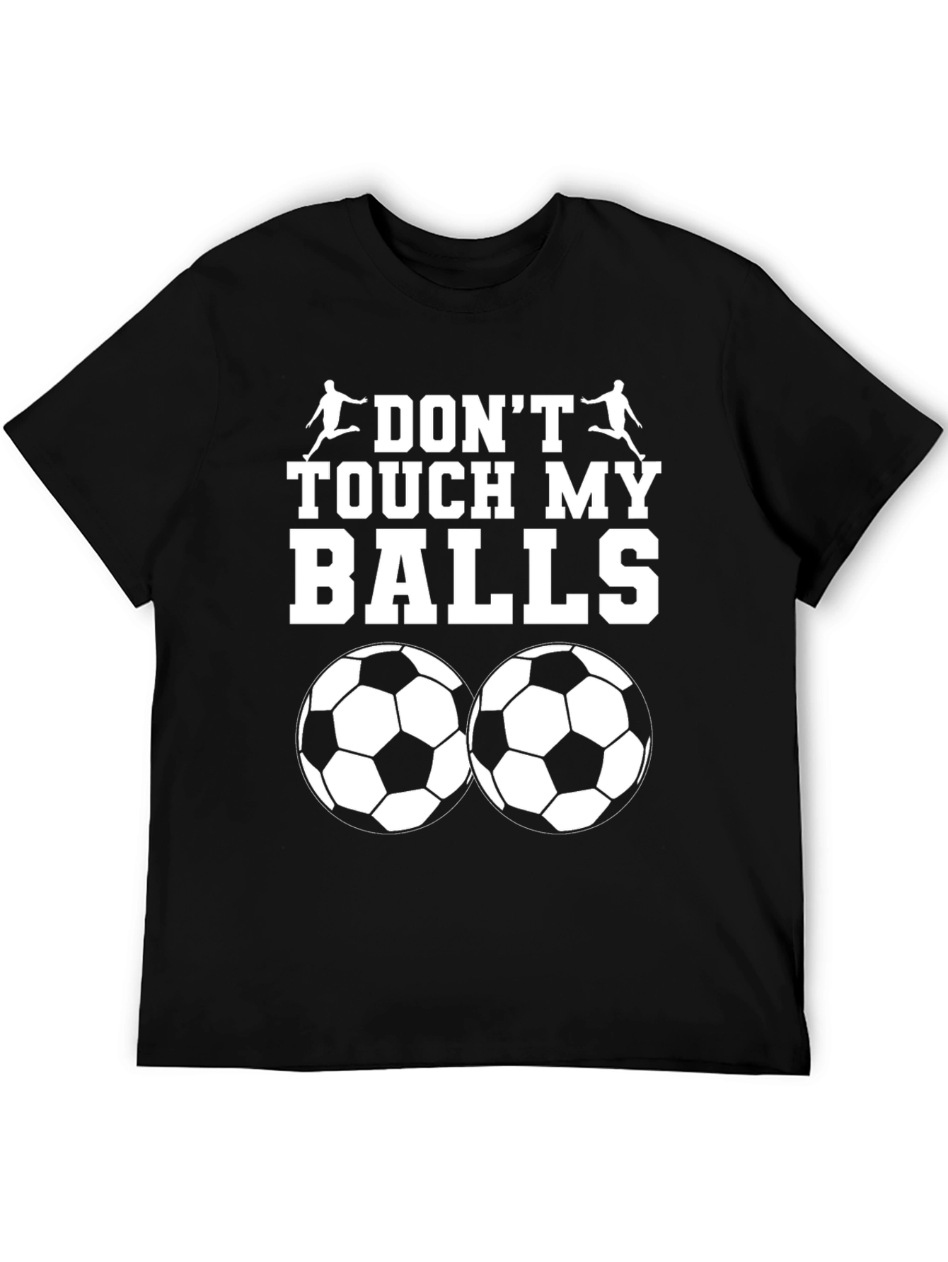 Funny Soccer Balls Graphic T-Shirt