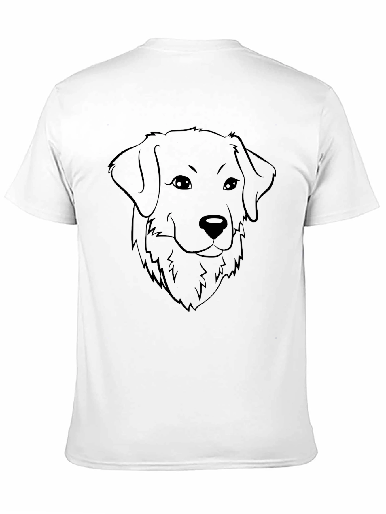 Dog Graphic Tee - Mens Black T-Shirt