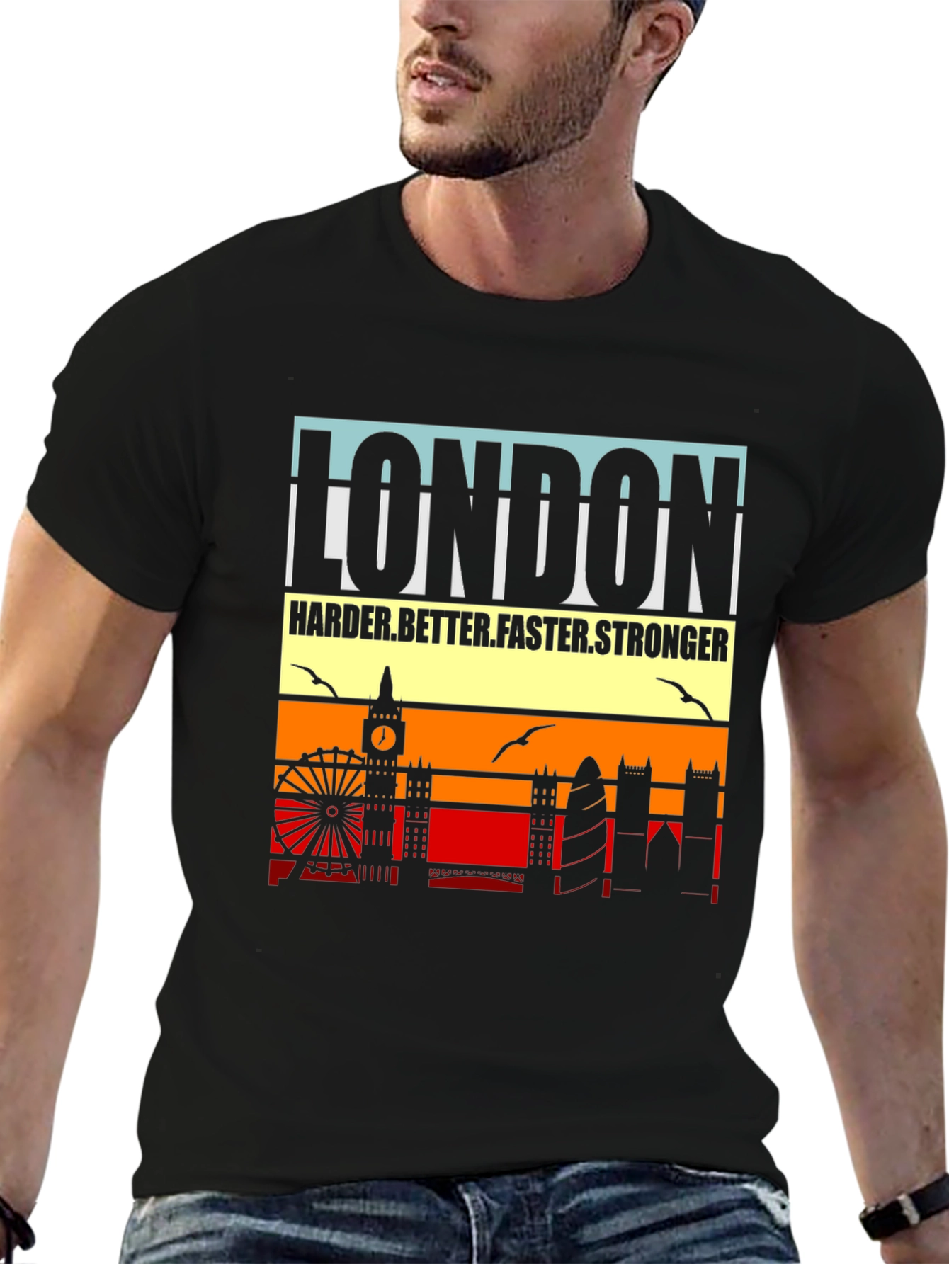 London Harder Better Stronger T-Shirt
