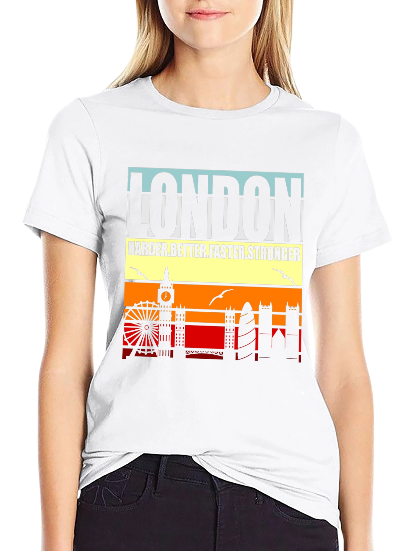 London Harder Better Stronger T-Shirt