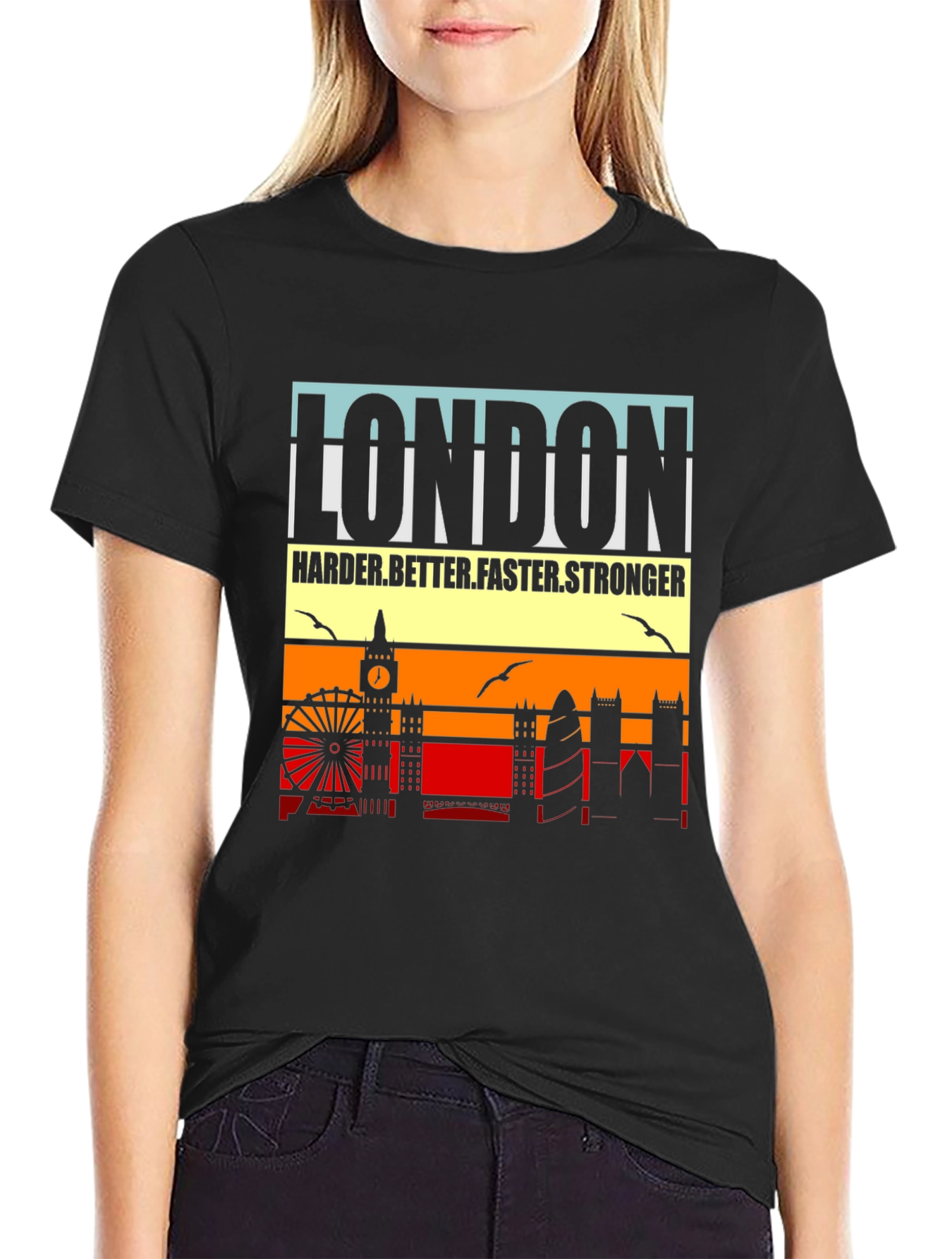 London Harder Better Stronger T-Shirt
